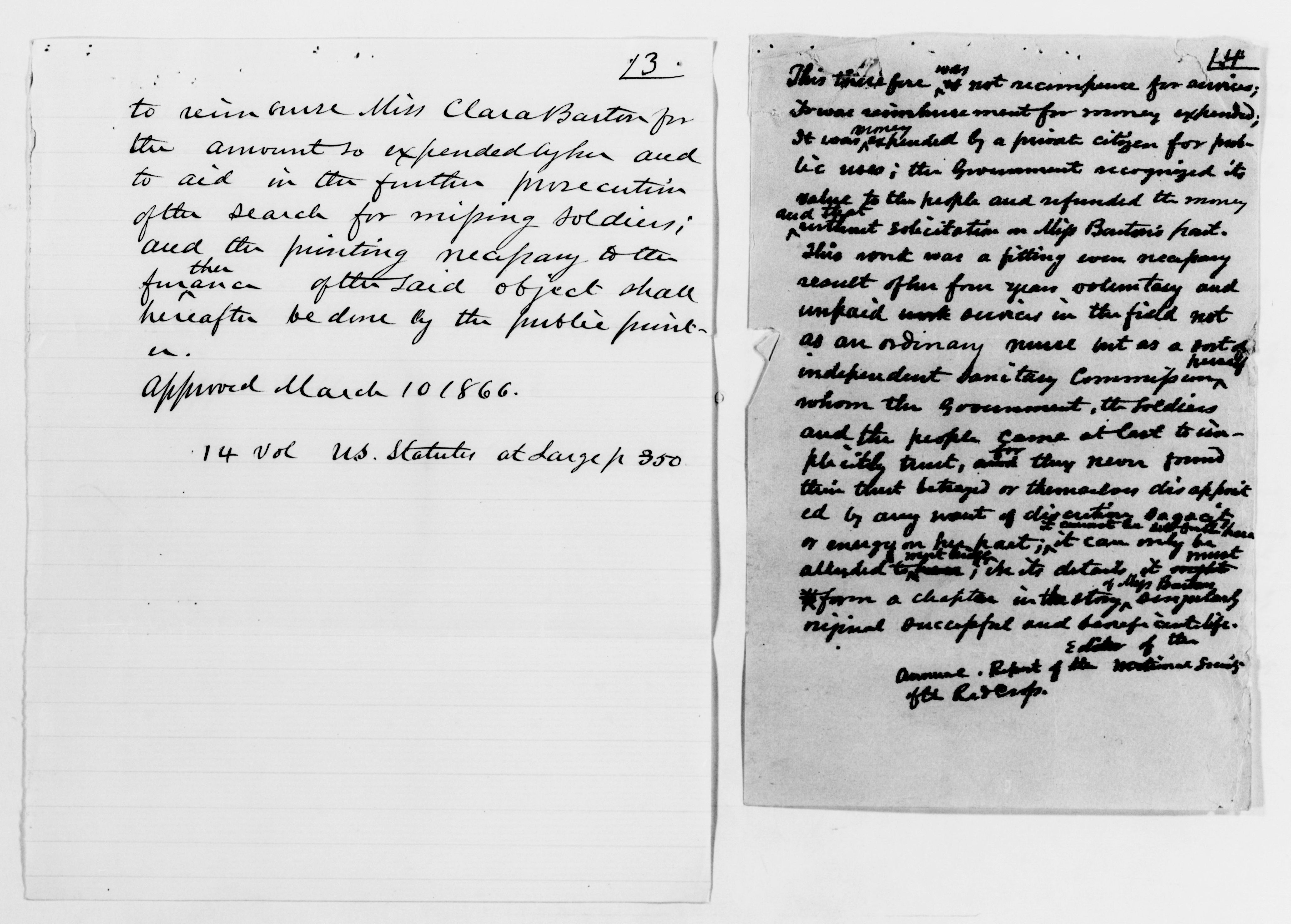Scanned image of the current content page