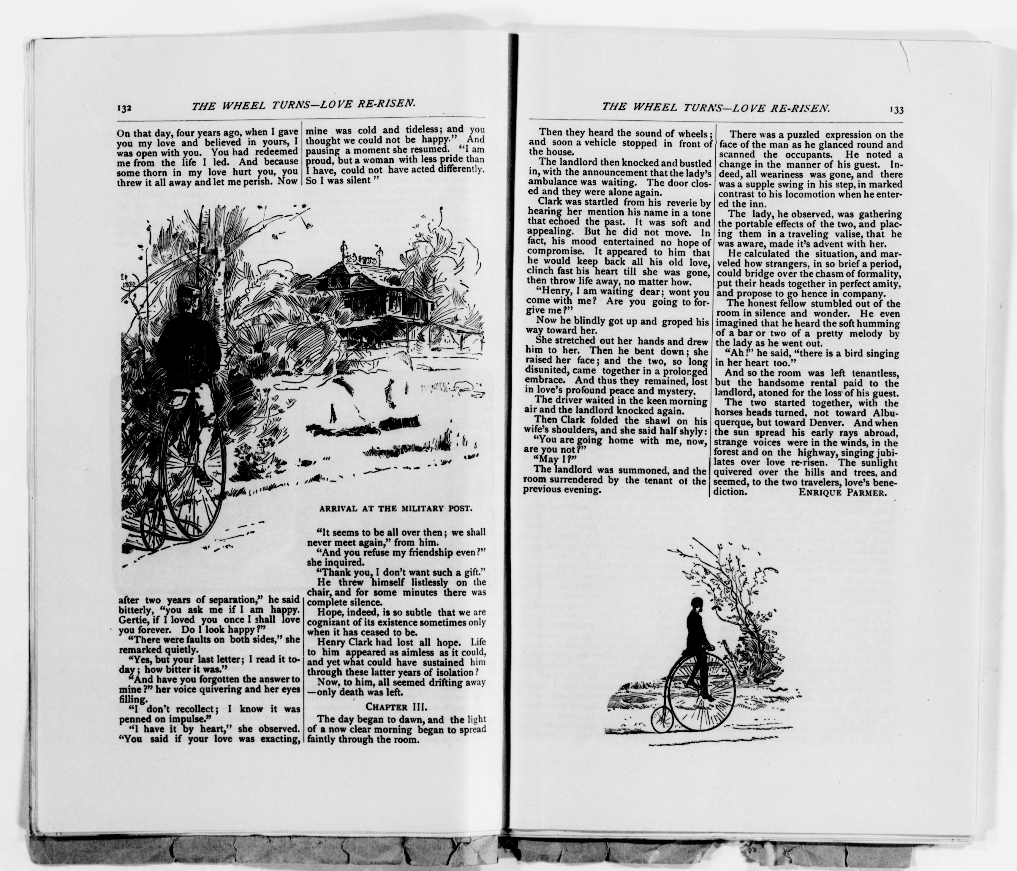 Scanned image of the current content page