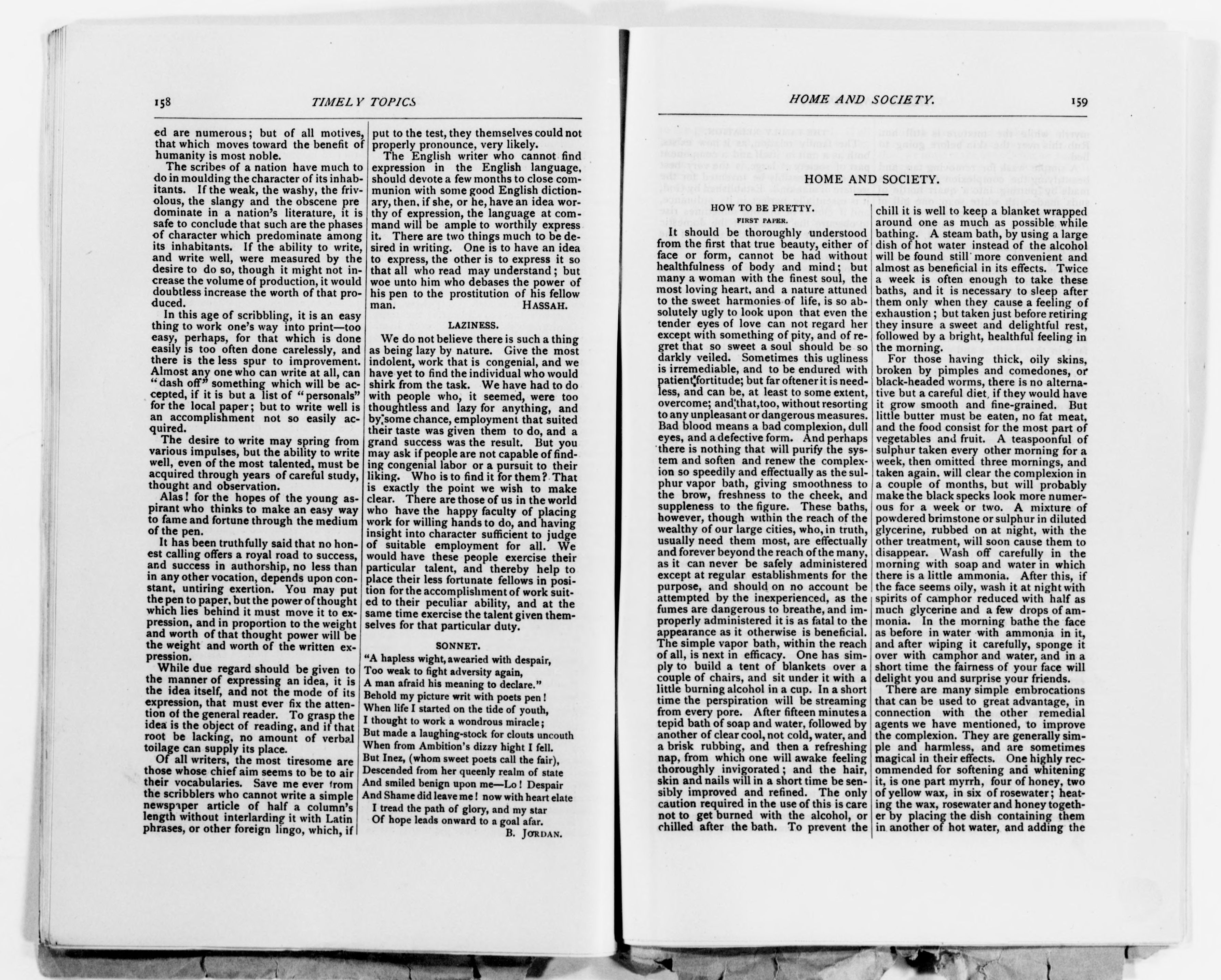 Scanned image of the current content page