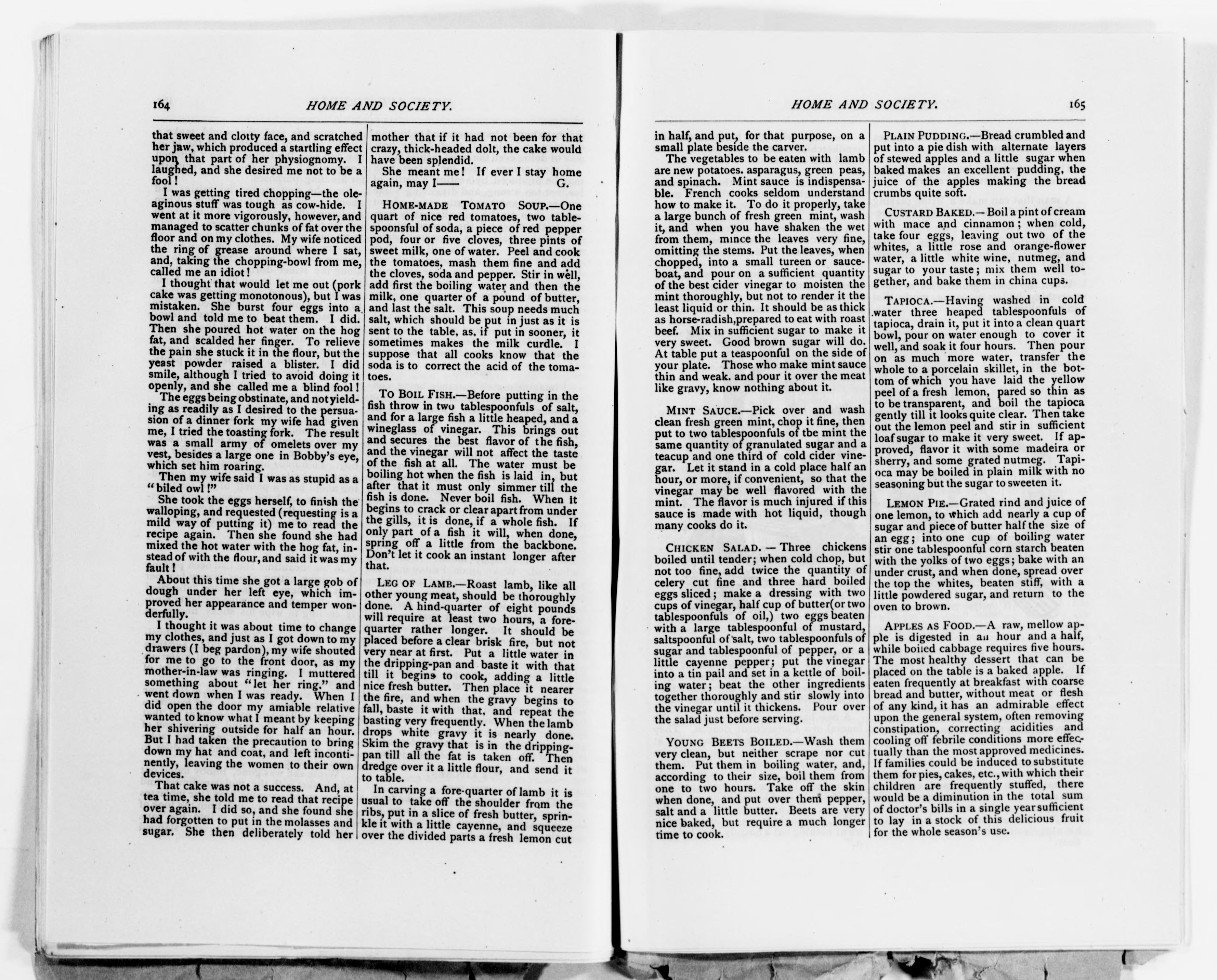 Scanned image of the current content page