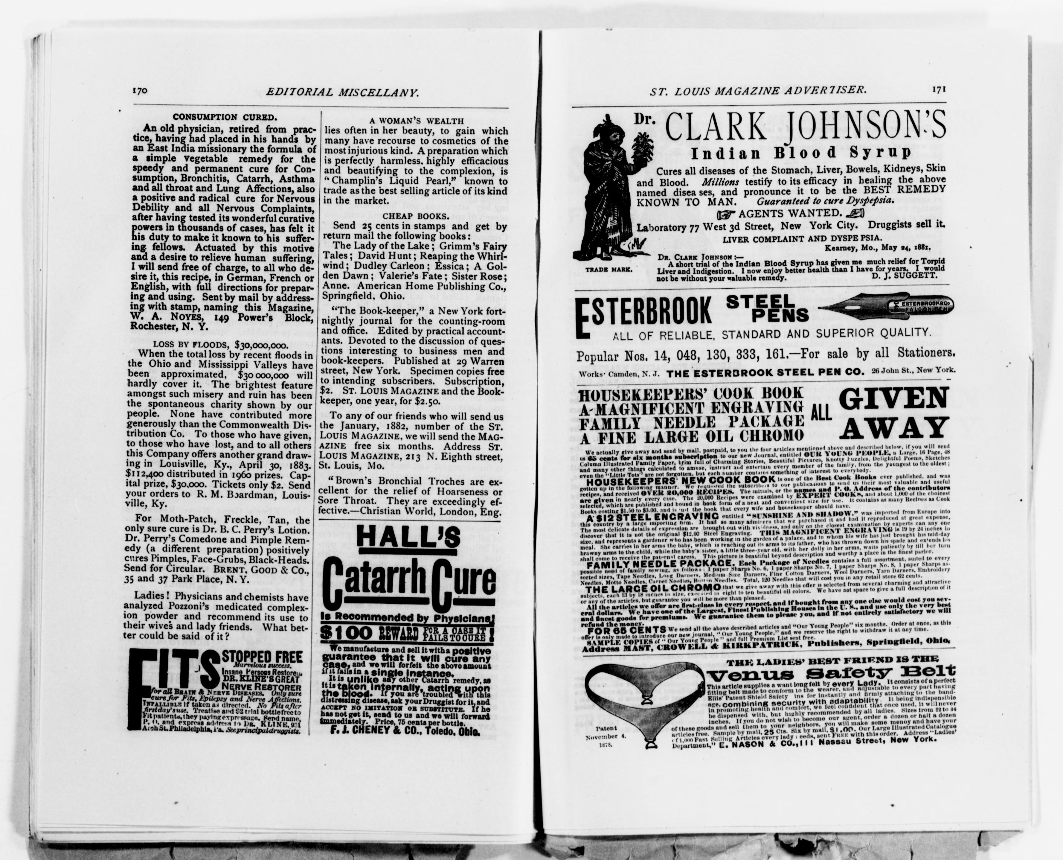 Scanned image of the current content page