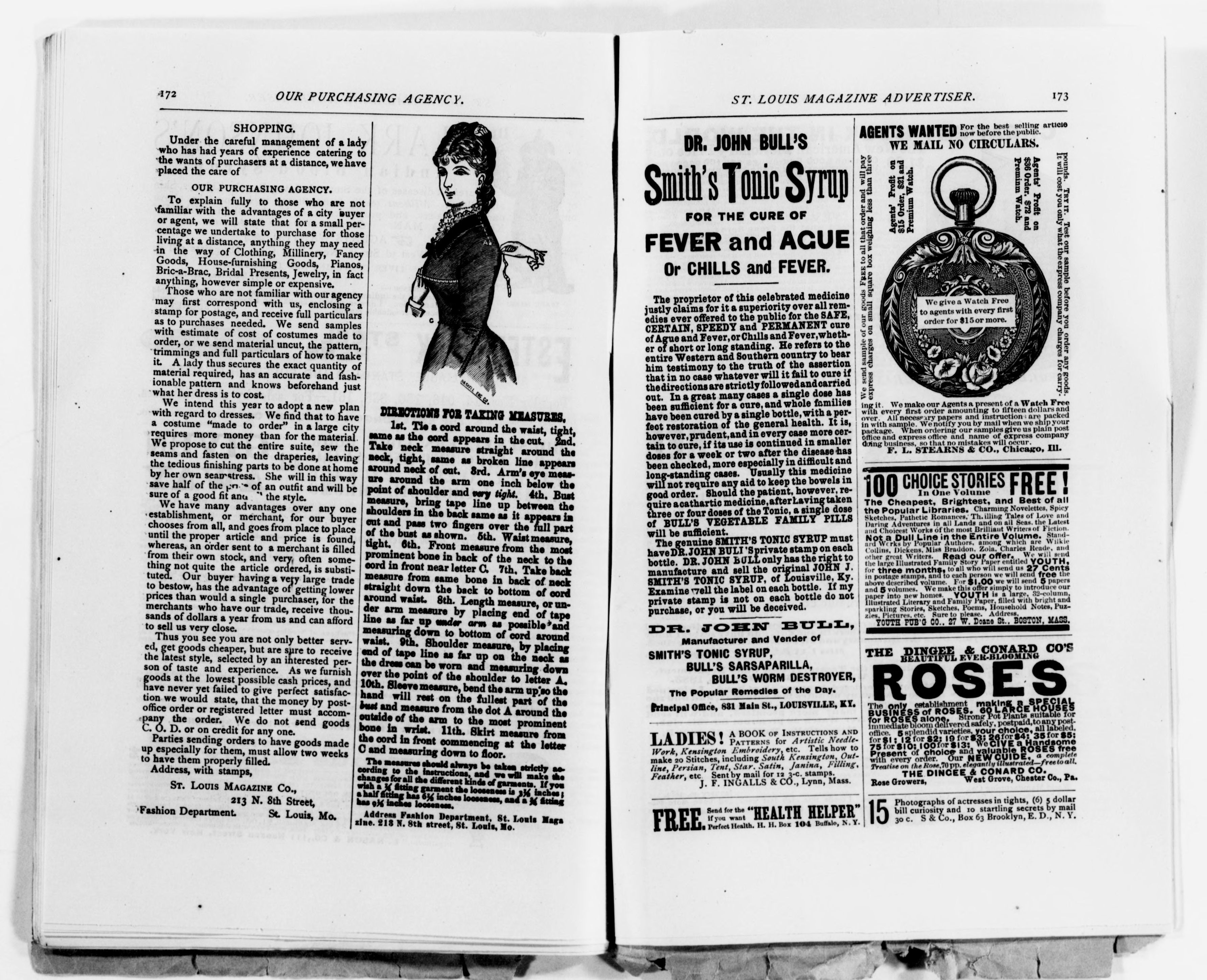 Scanned image of the current content page