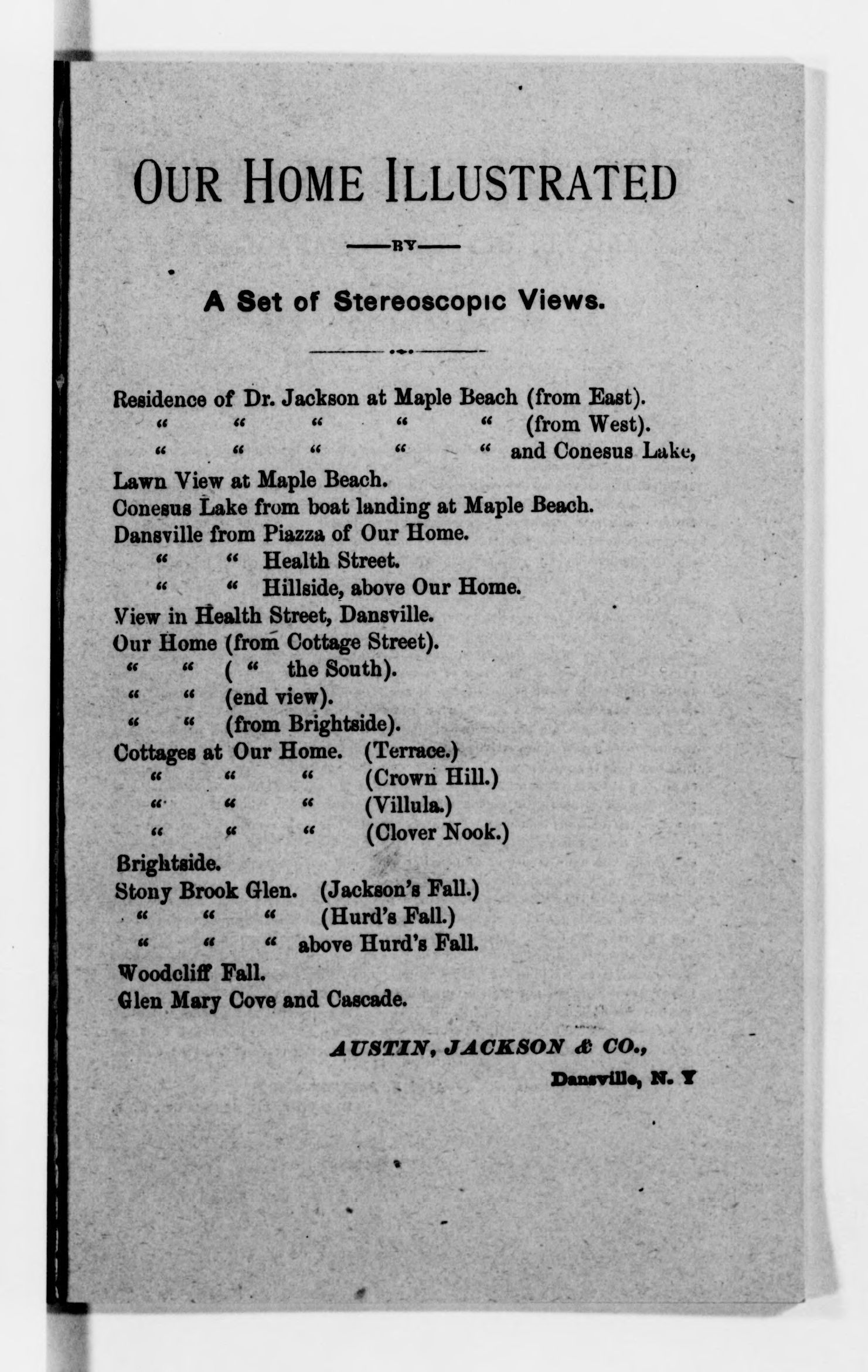 Scanned image of the current content page