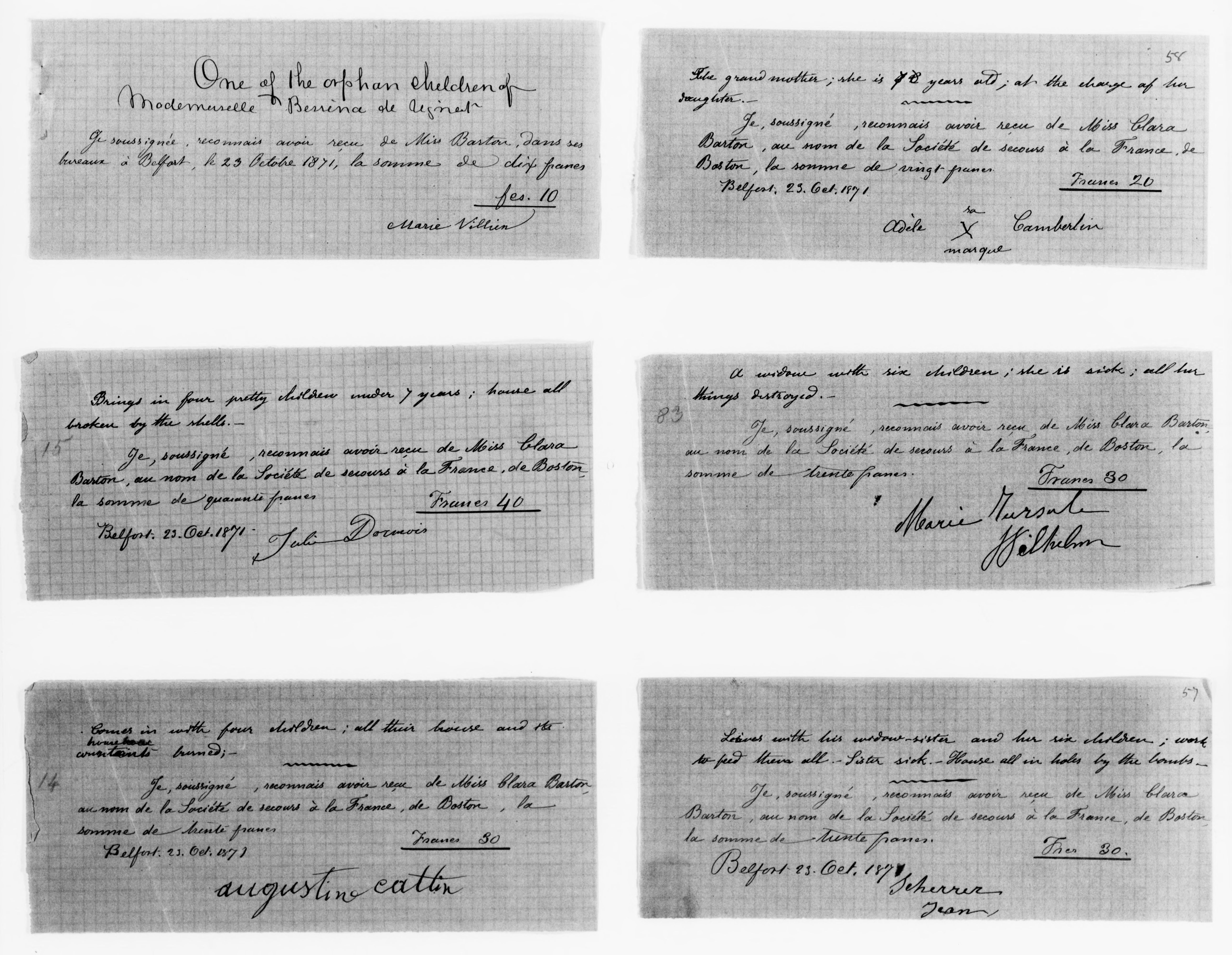 Scanned image of the current content page