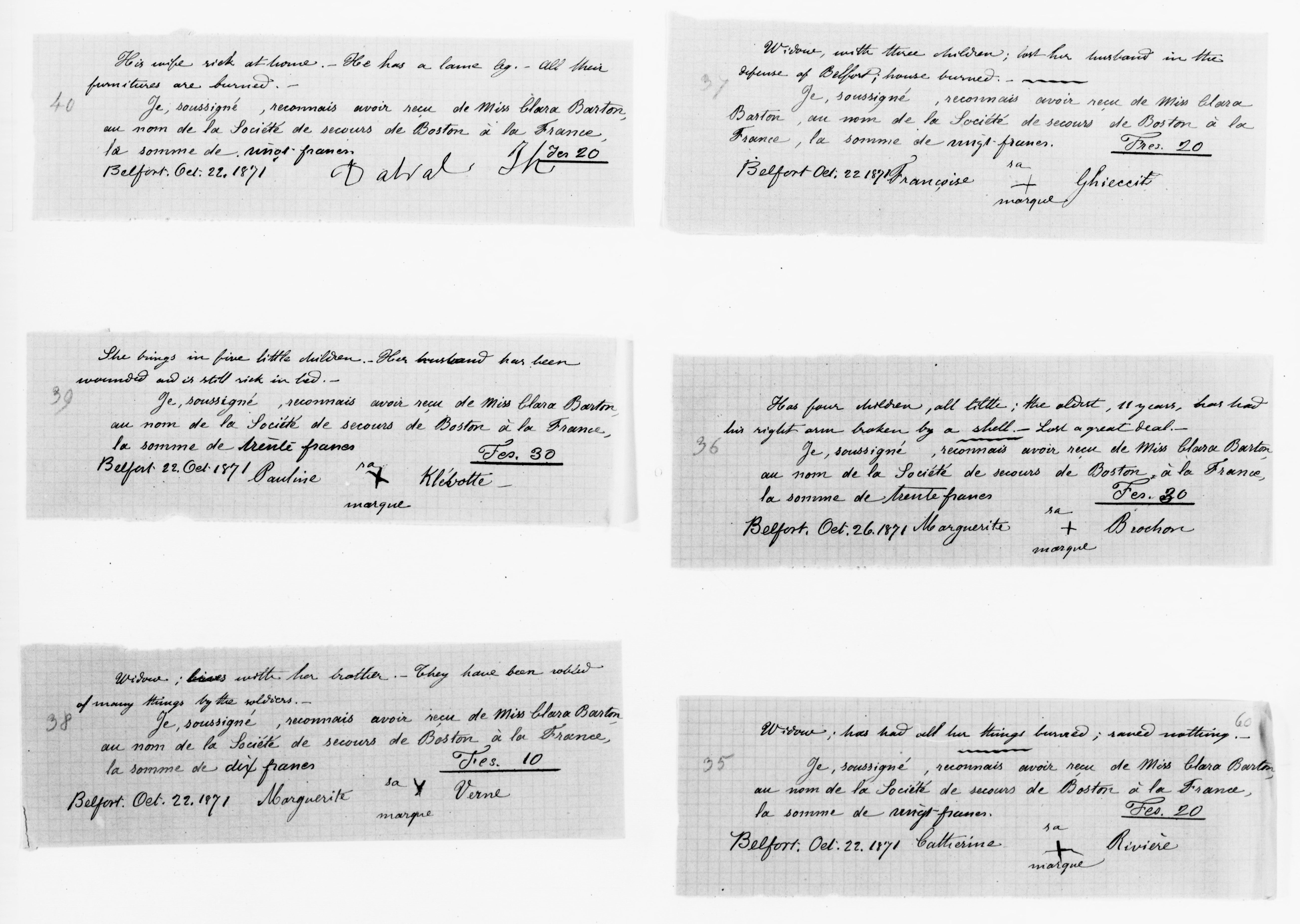 Scanned image of the current content page