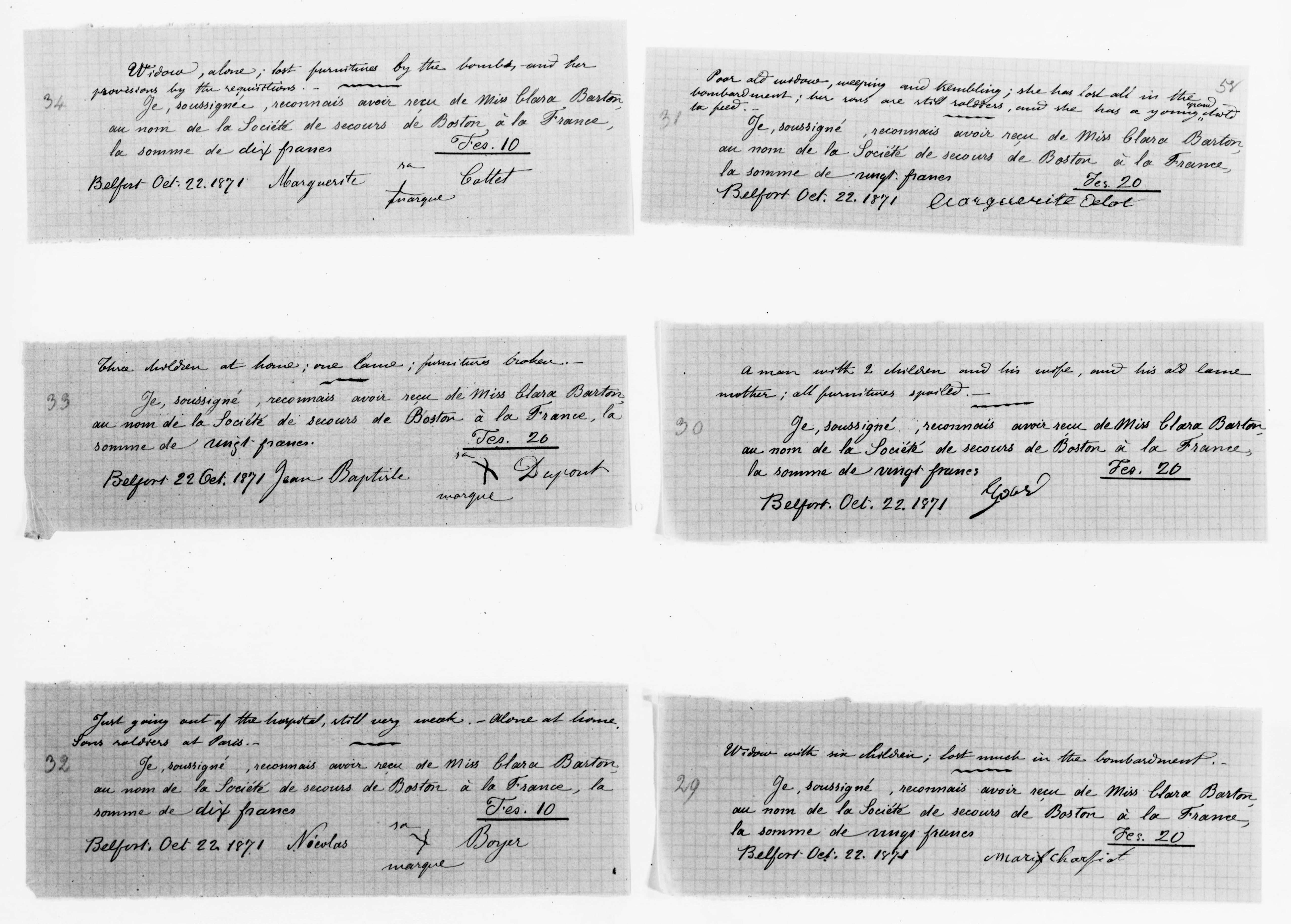Scanned image of the current content page