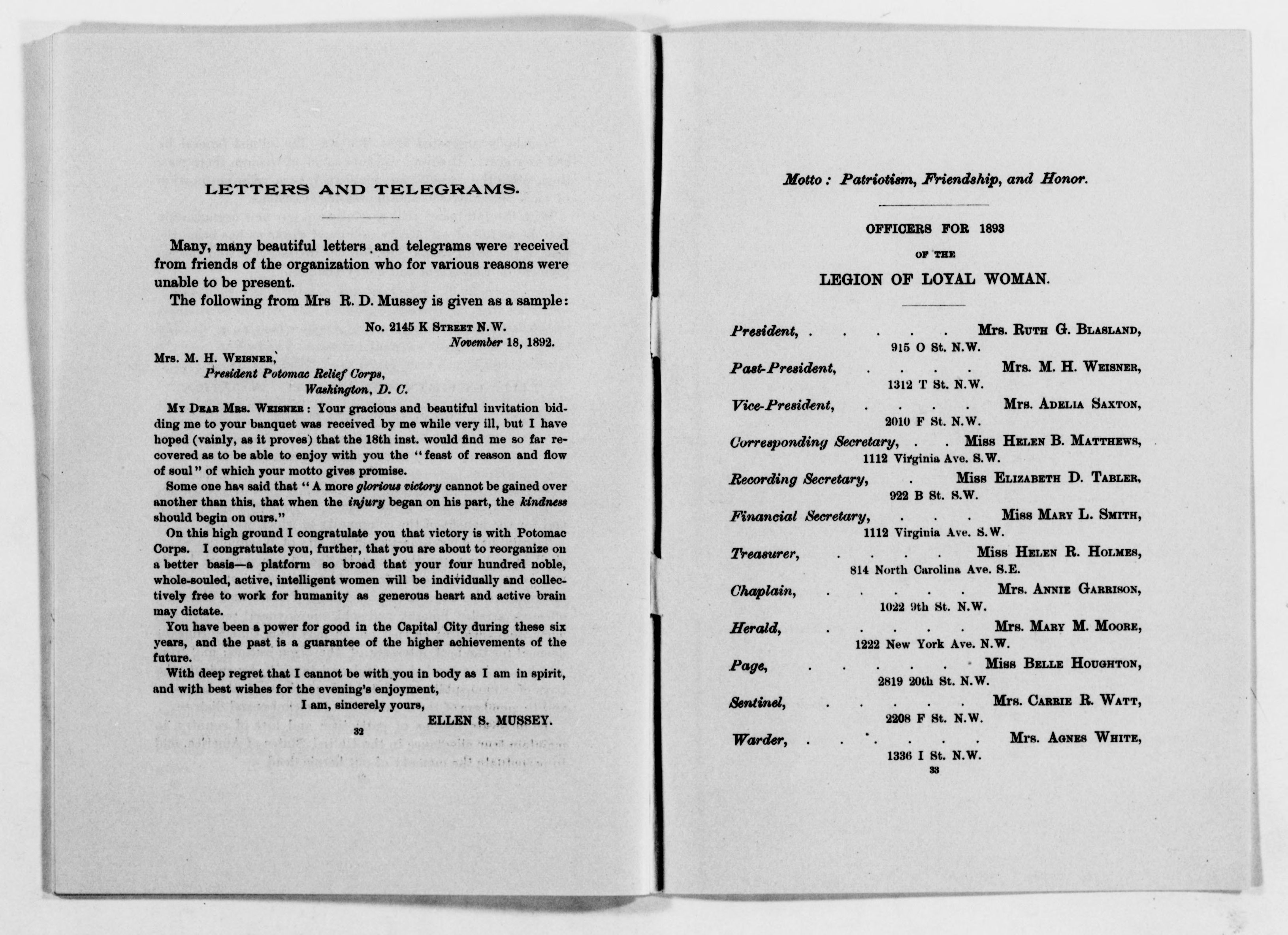 Scanned image of the current content page