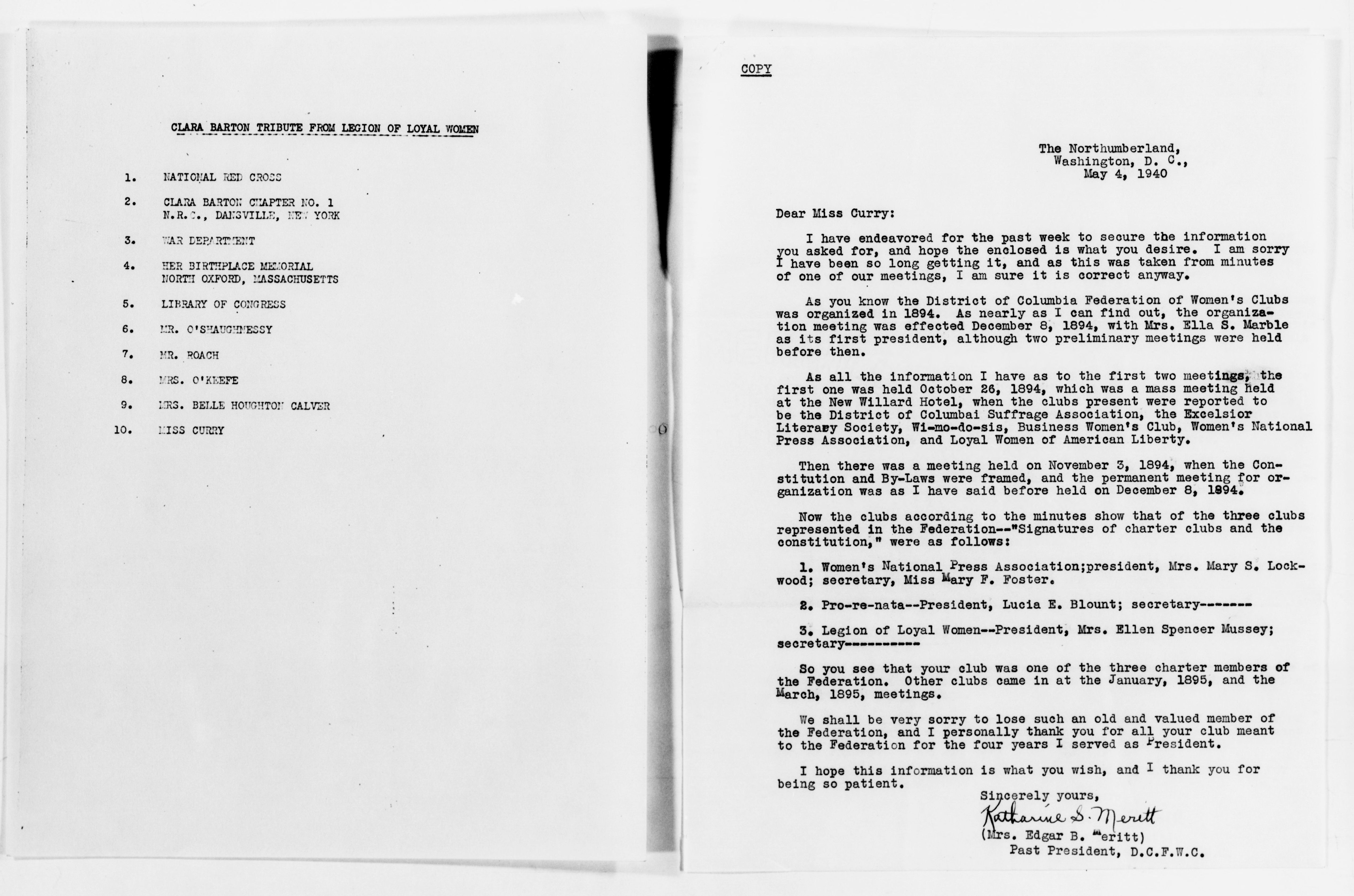 Scanned image of the current content page