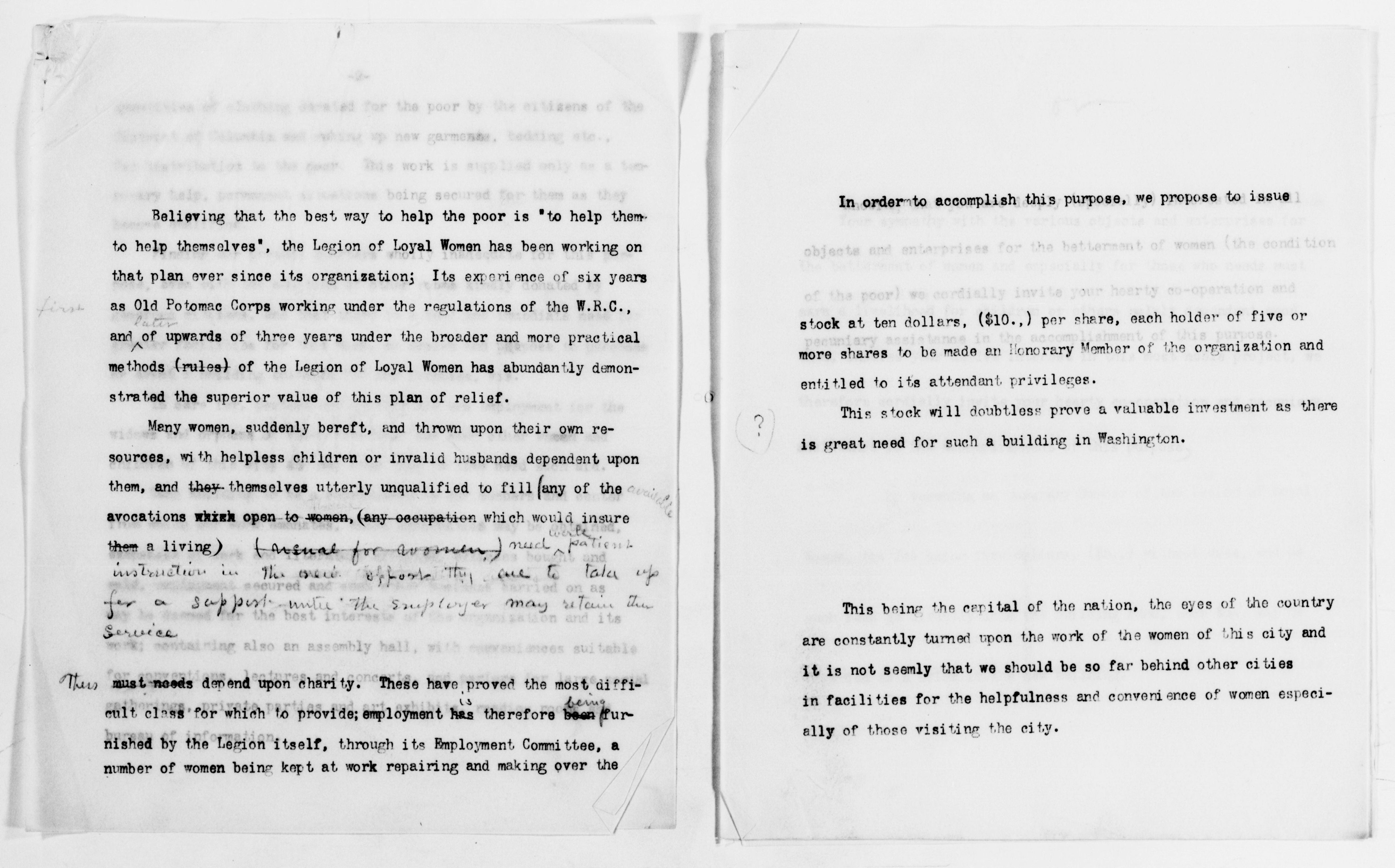 Scanned image of the current content page