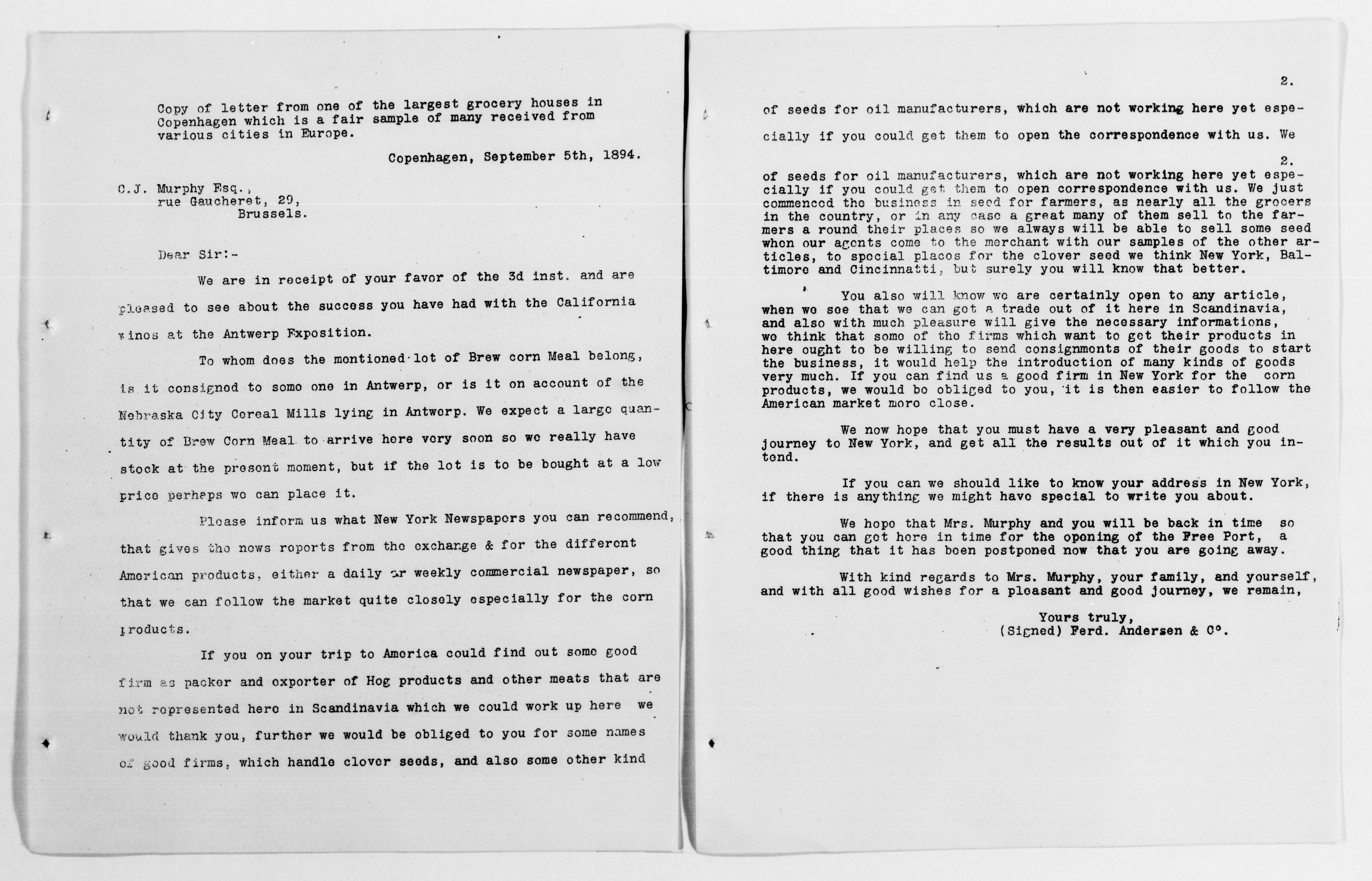 Scanned image of the current content page