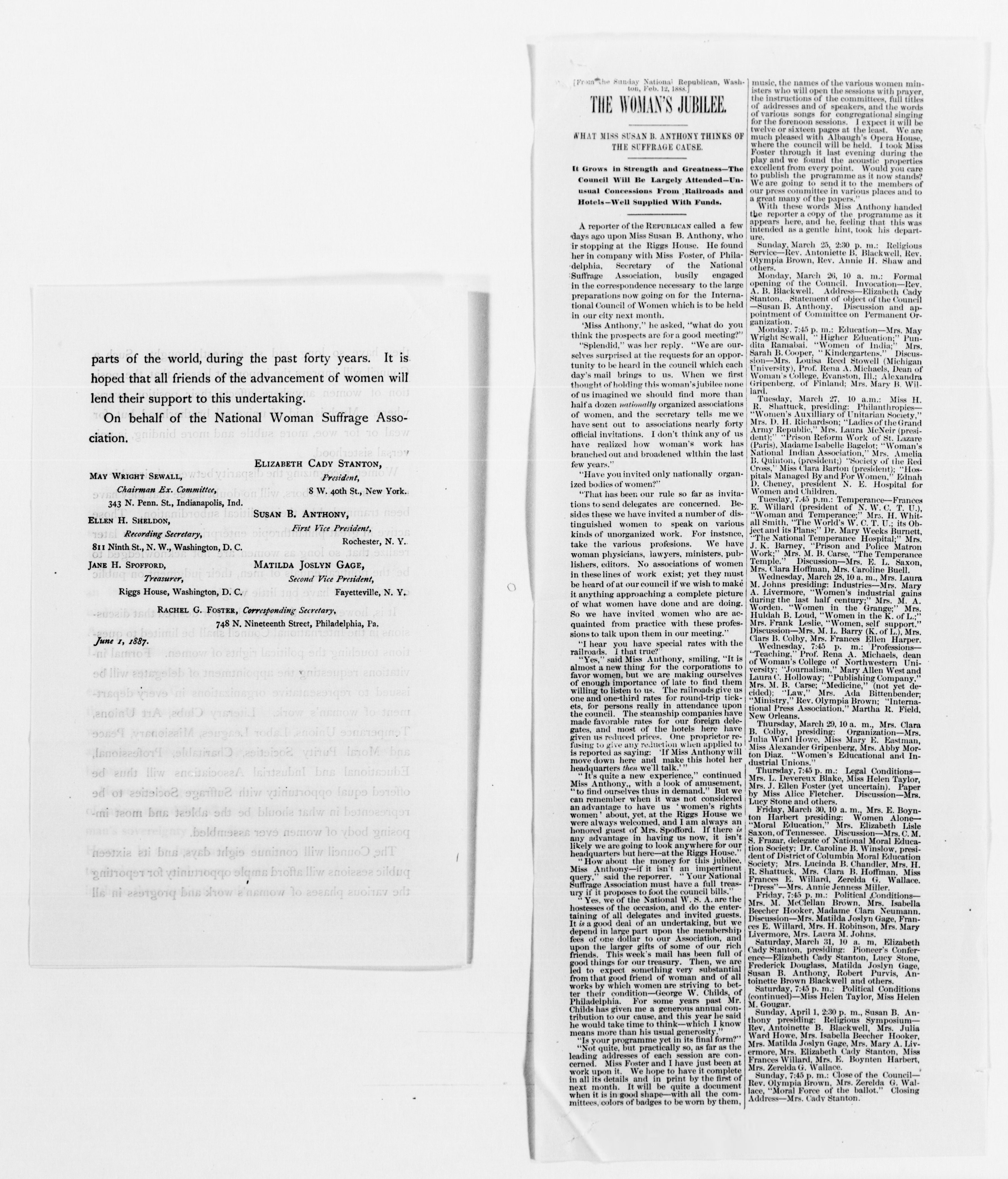 Scanned image of the current content page