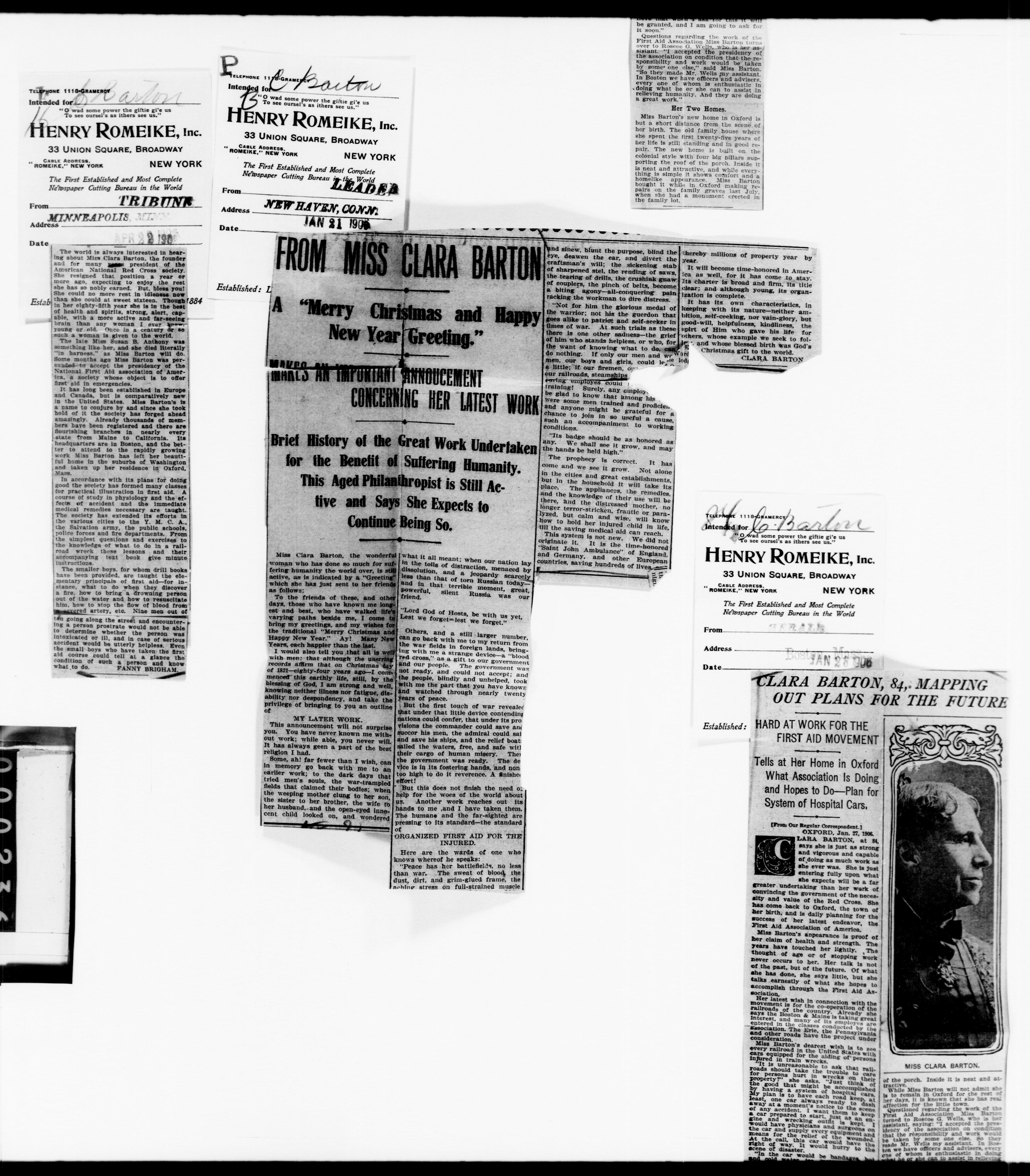 Scanned image of the current content page