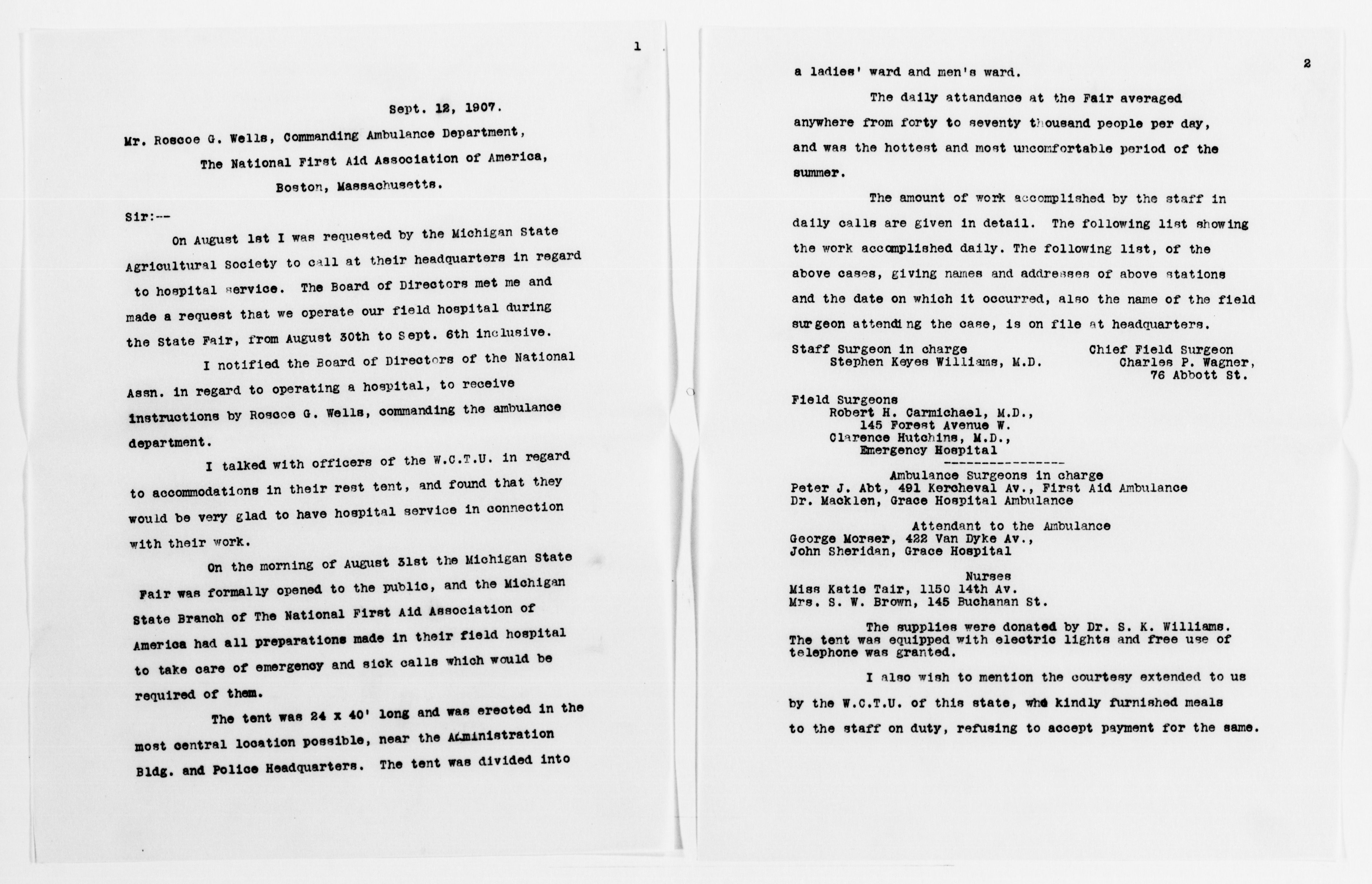 Scanned image of the current content page