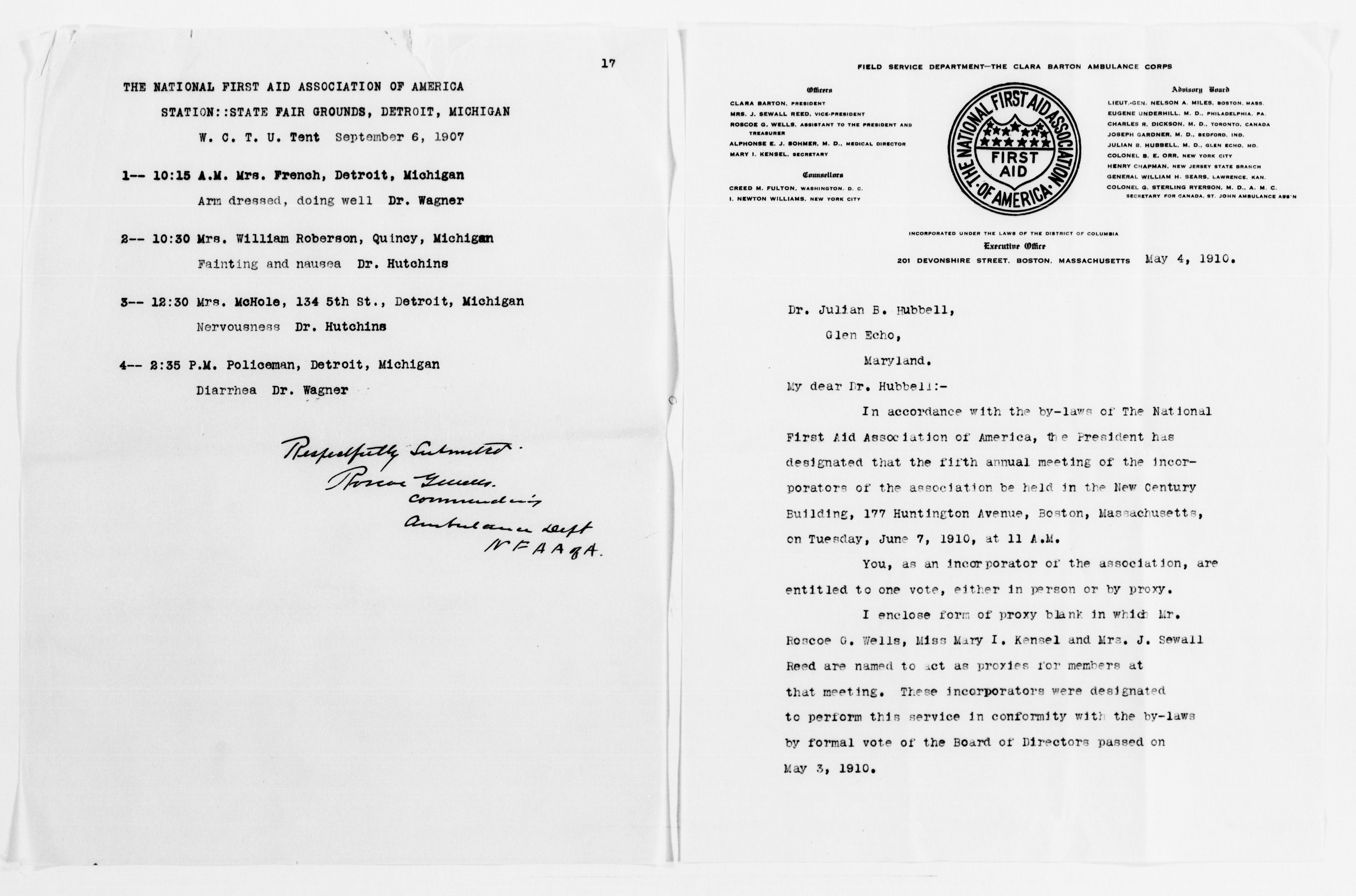 Scanned image of the current content page