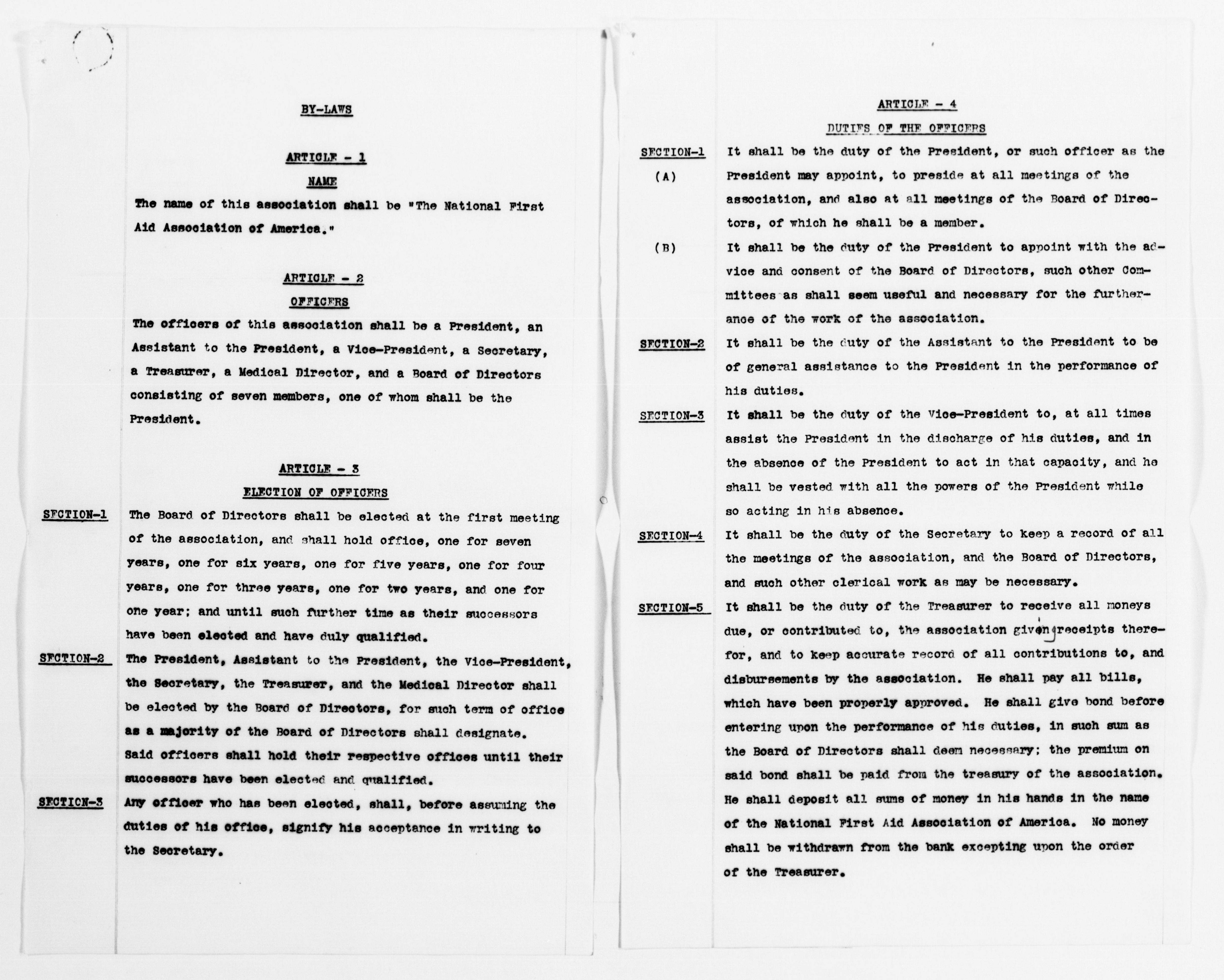 Scanned image of the current content page