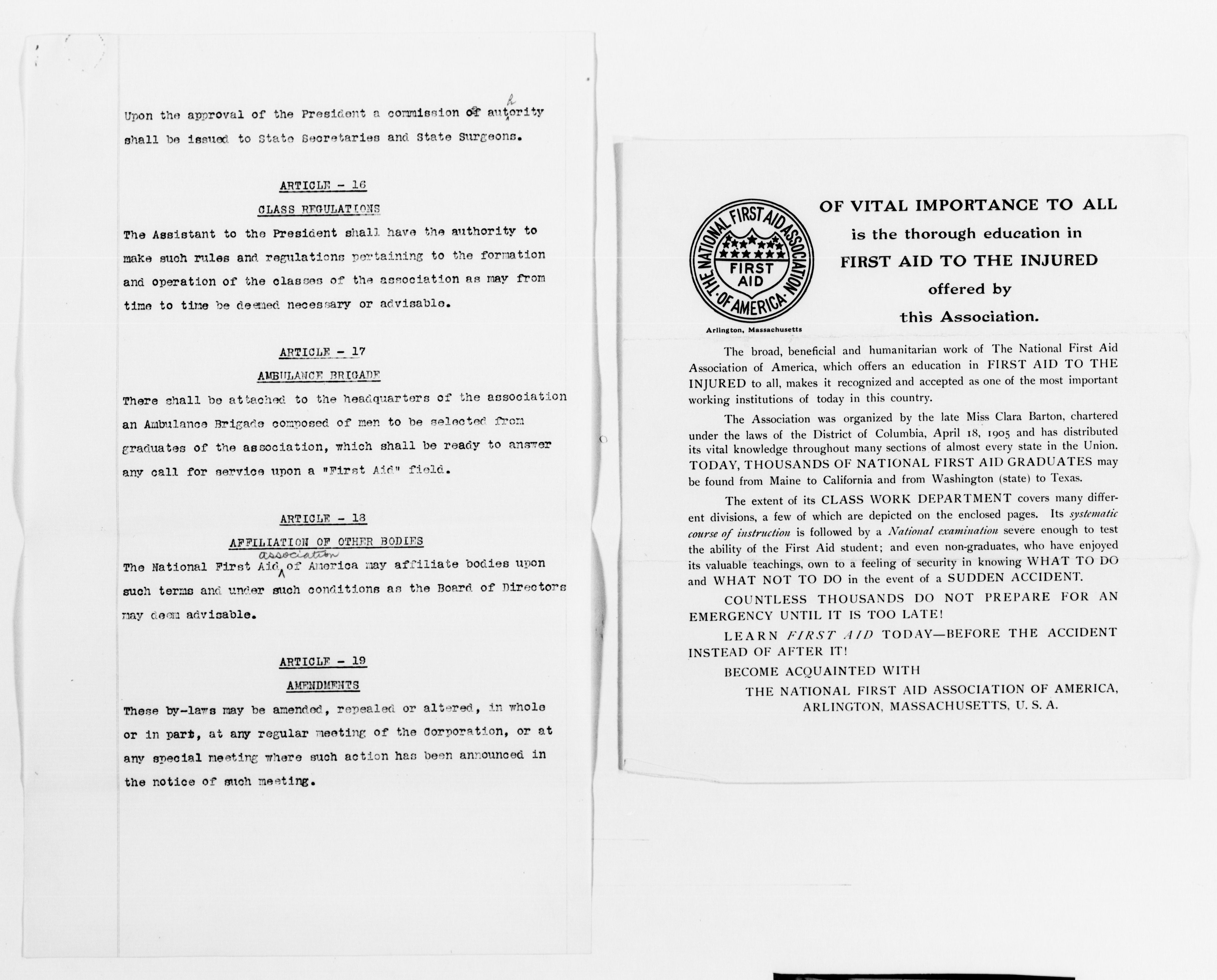 Scanned image of the current content page