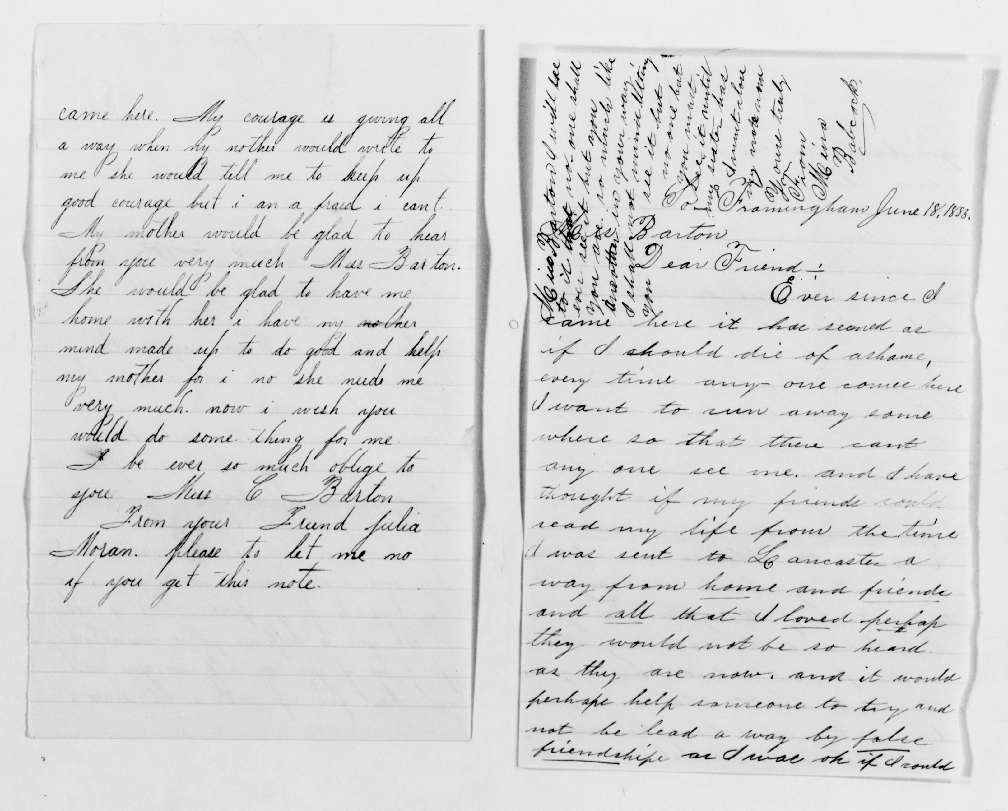Scanned image of the current content page