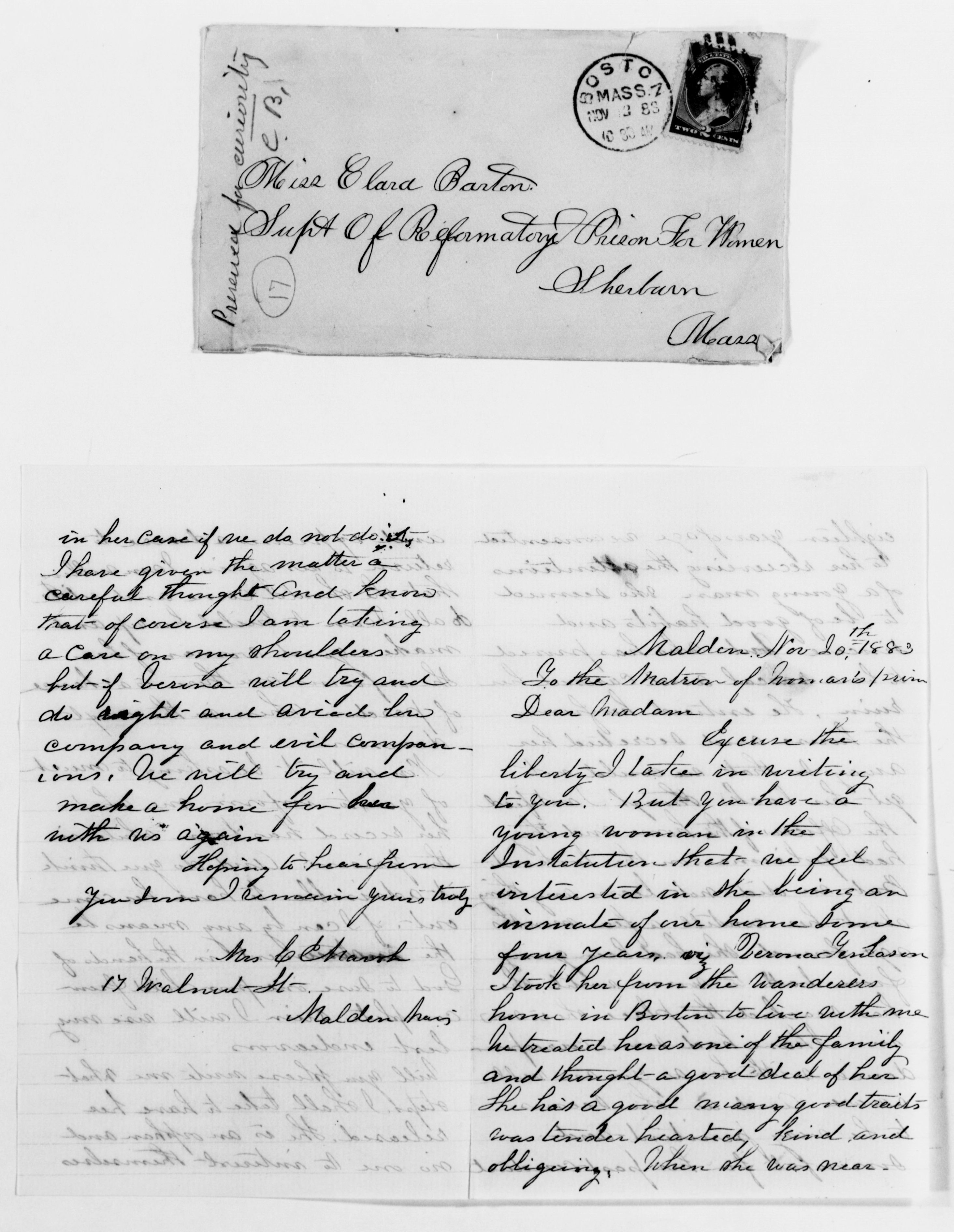 Scanned image of the current content page