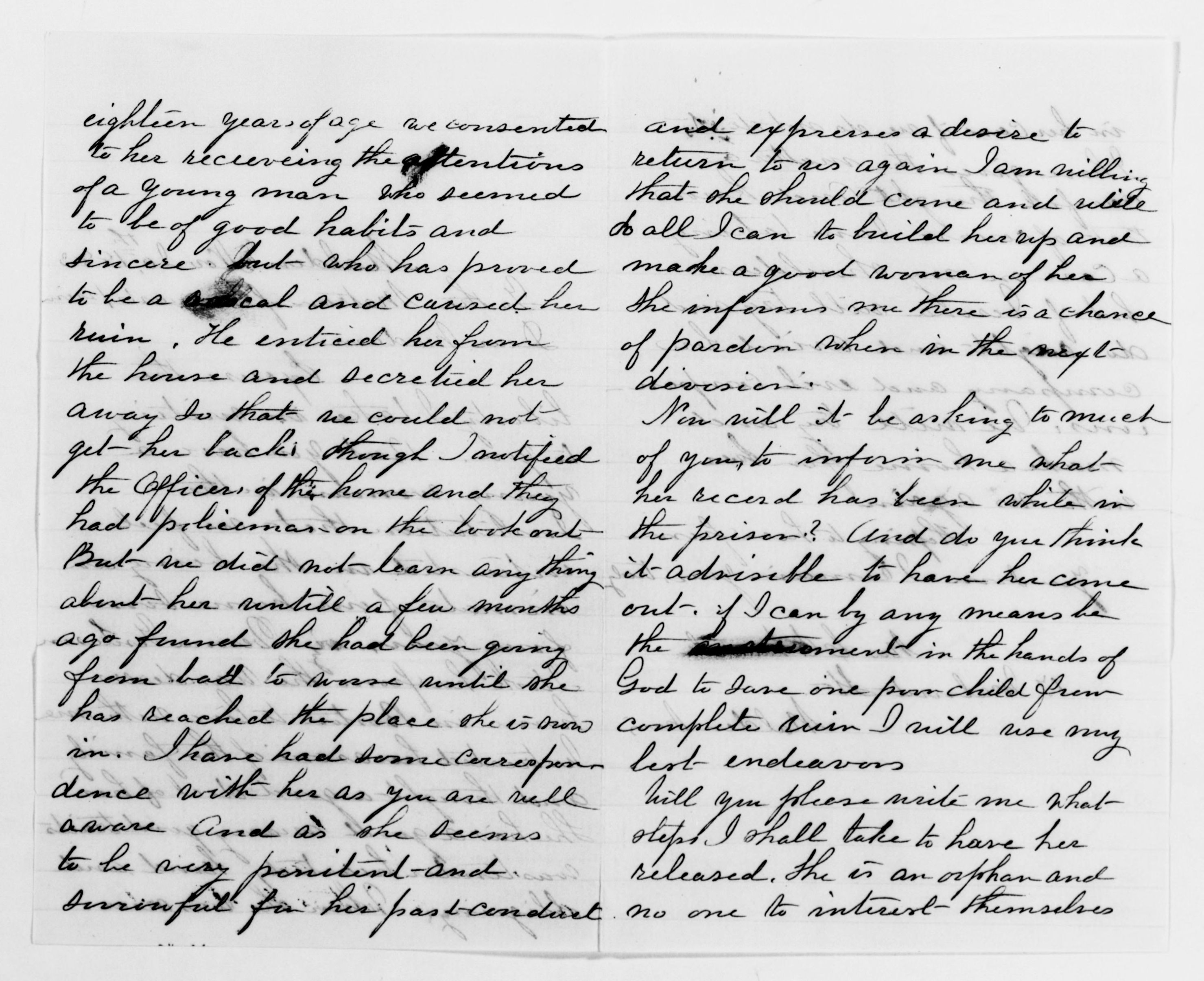 Scanned image of the current content page