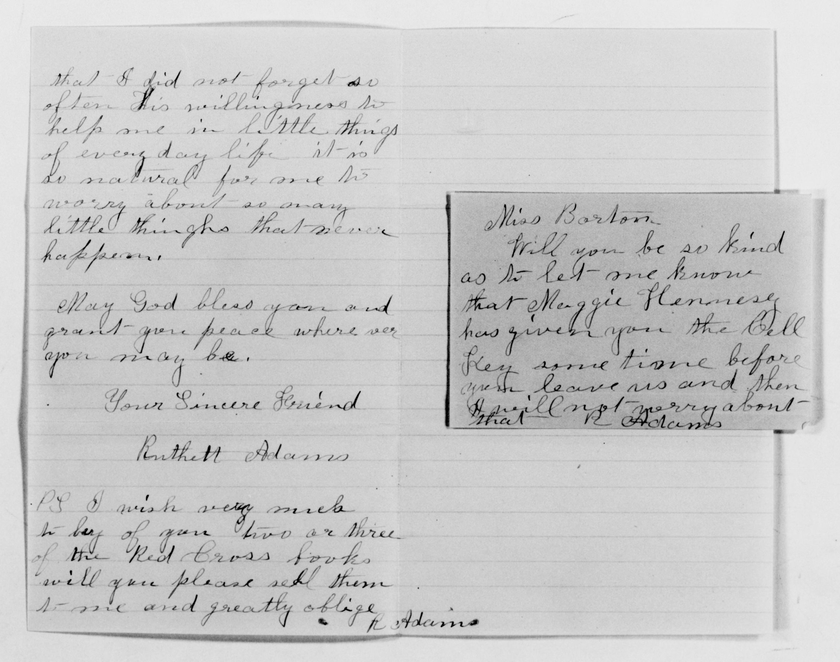 Scanned image of the current content page