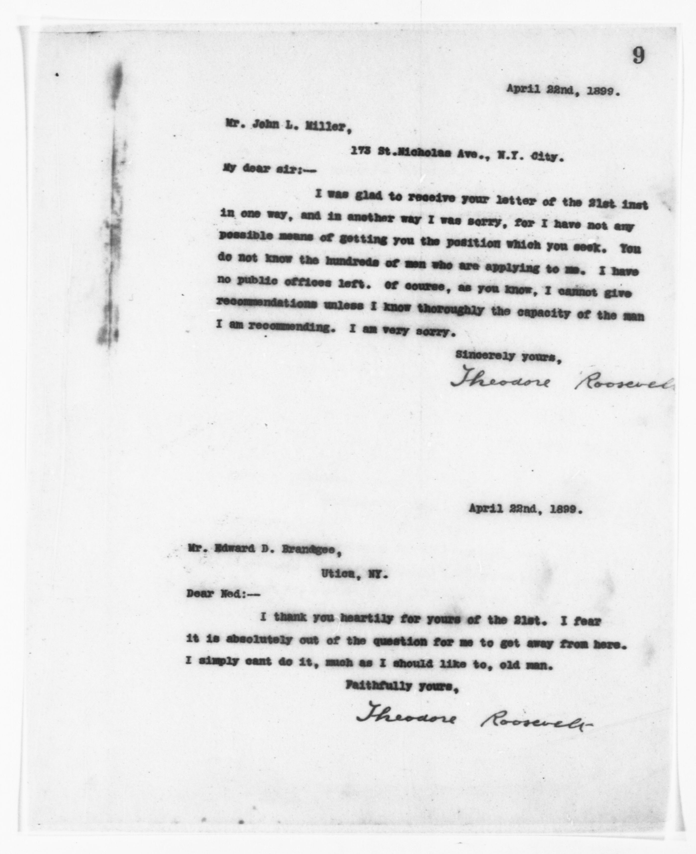 Scanned image of the current content page