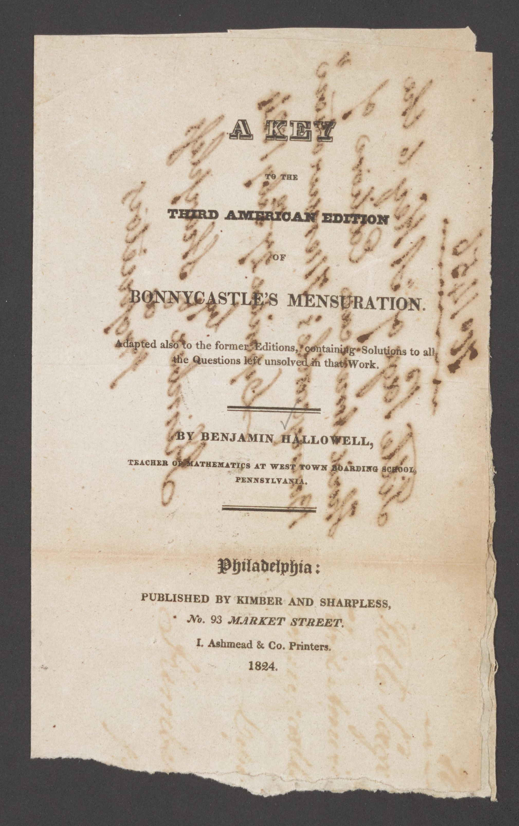 Scanned image of the current content page