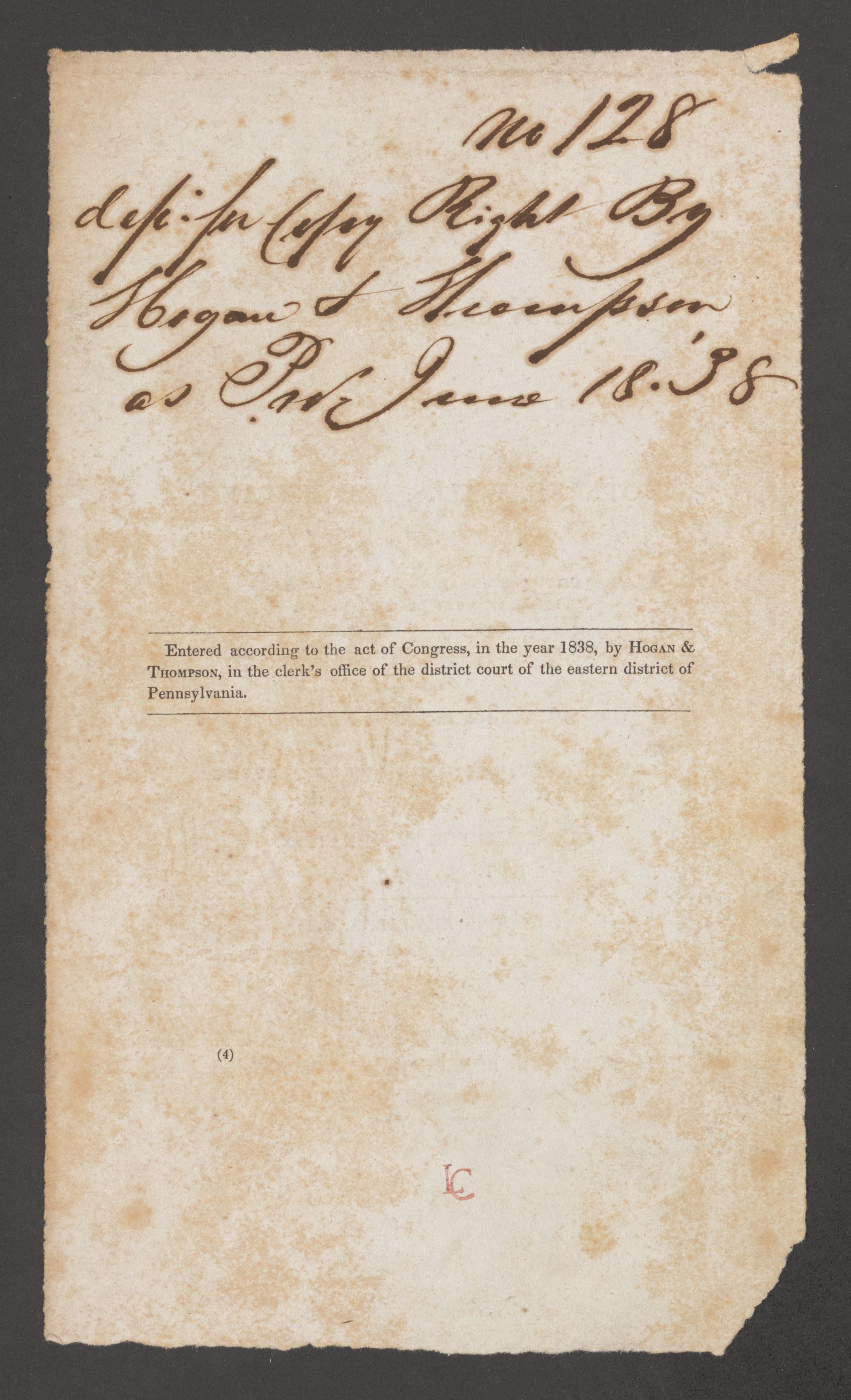 Scanned image of the current content page