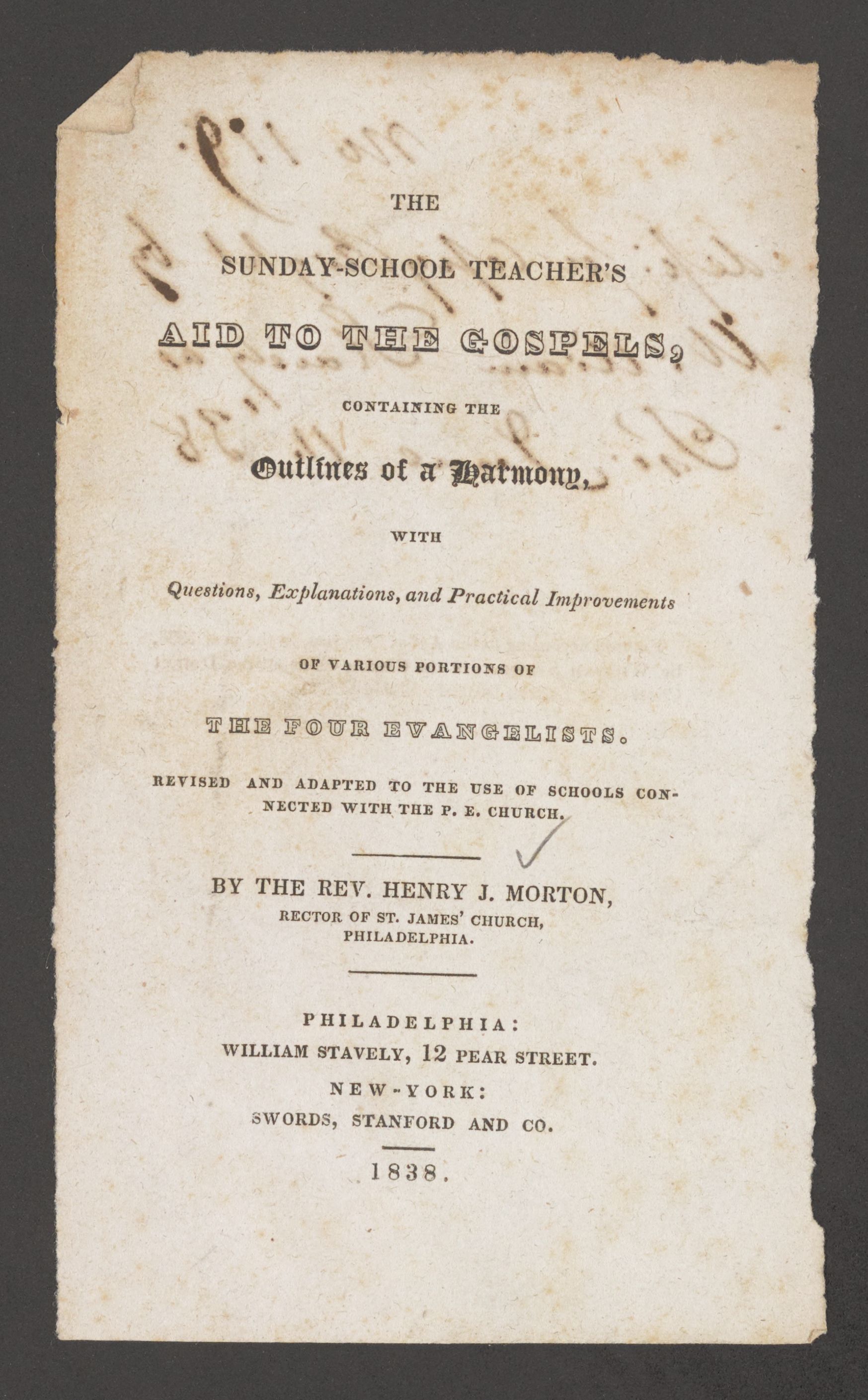 Scanned image of the current content page