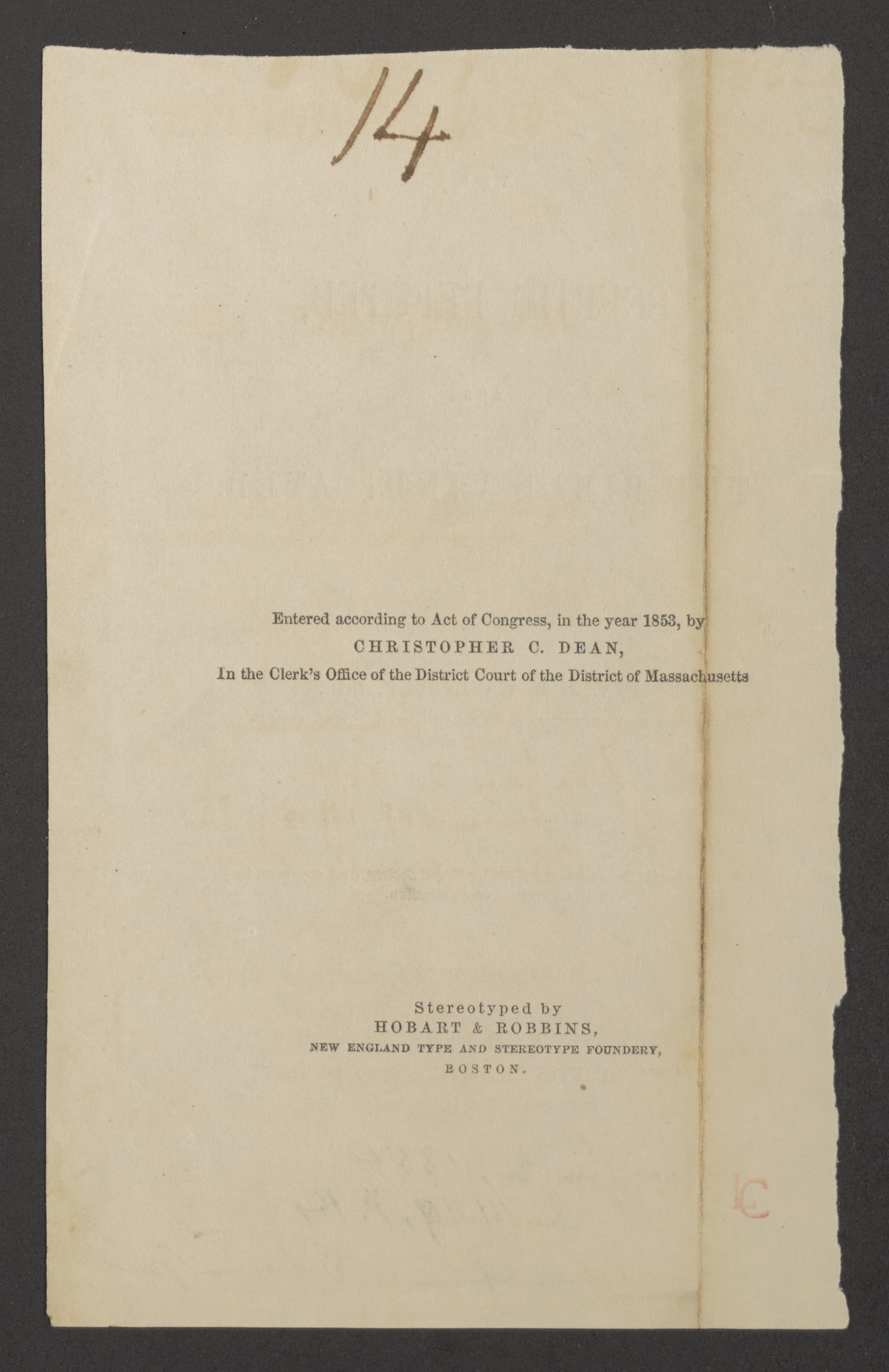 Scanned image of the current content page