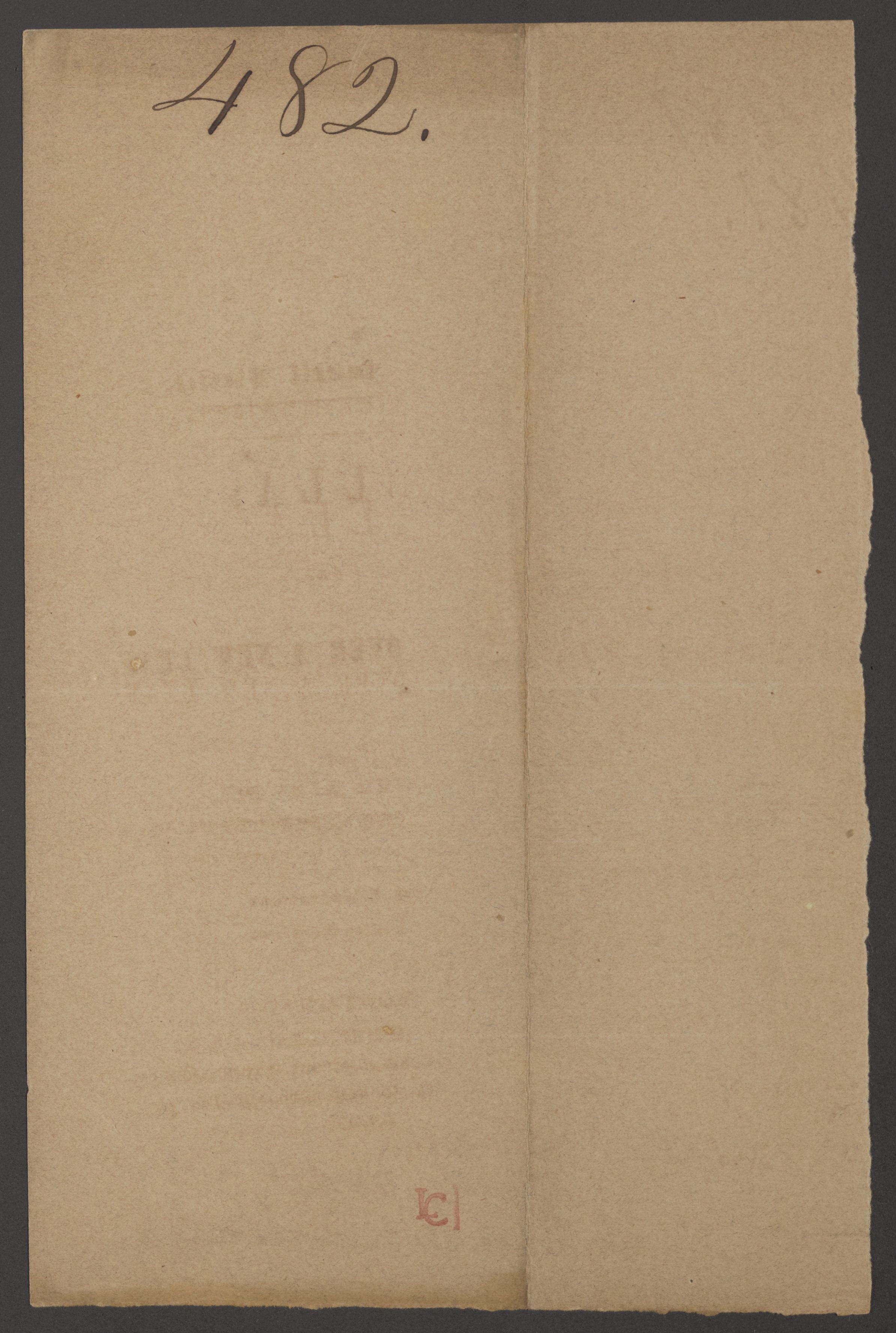 Scanned image of the current content page