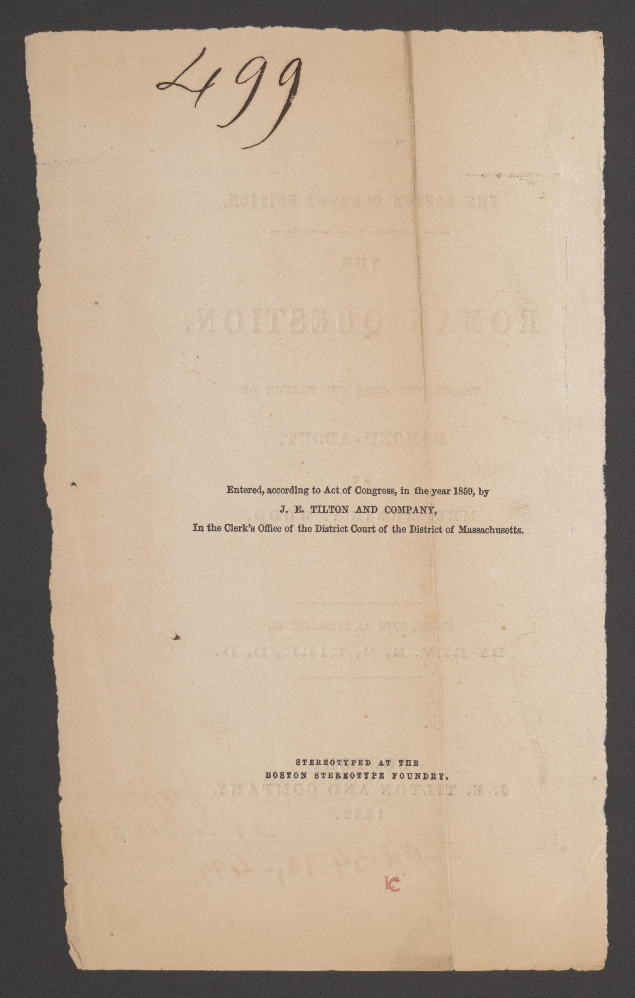 Scanned image of the current content page