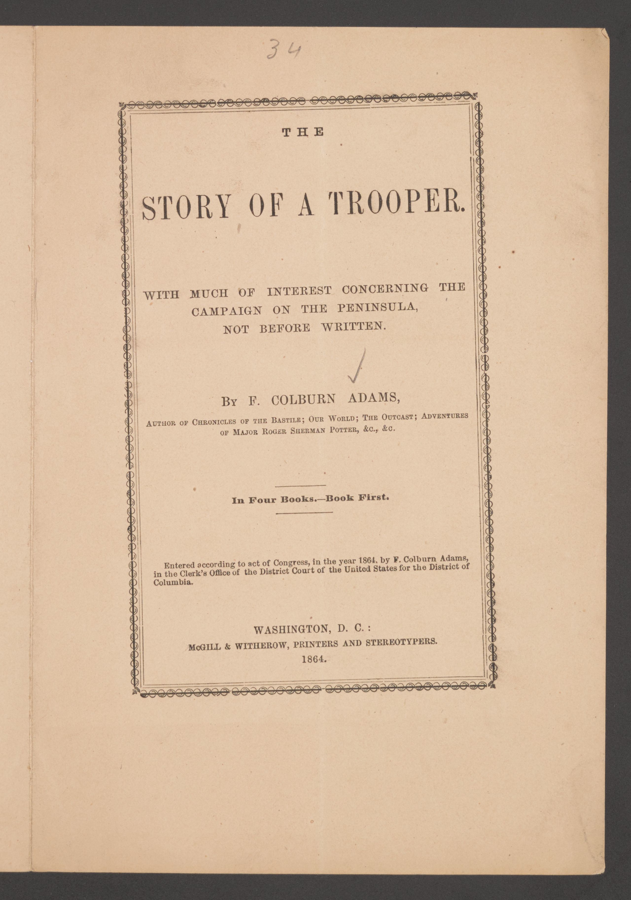 Scanned image of the current content page
