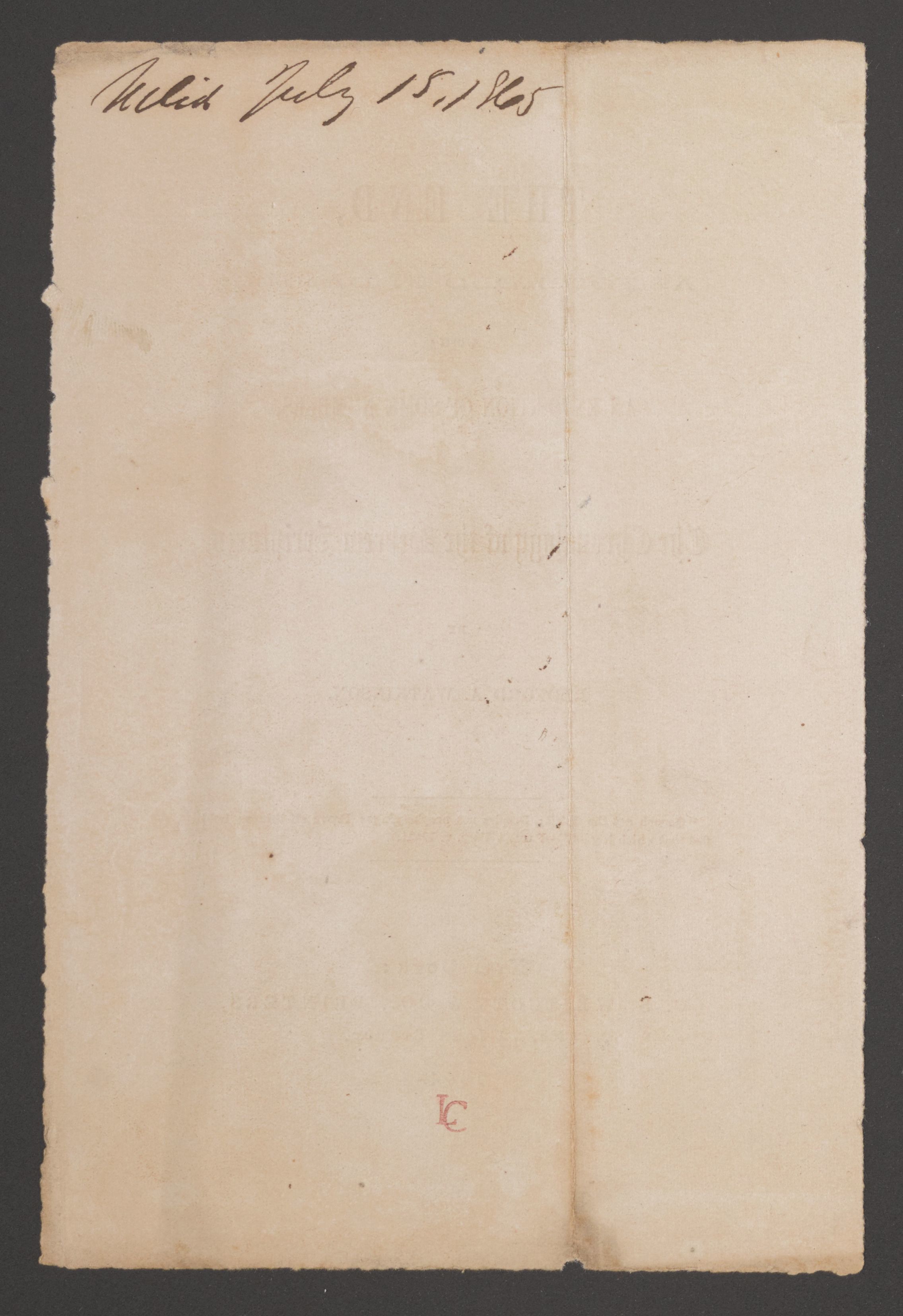 Scanned image of the current content page