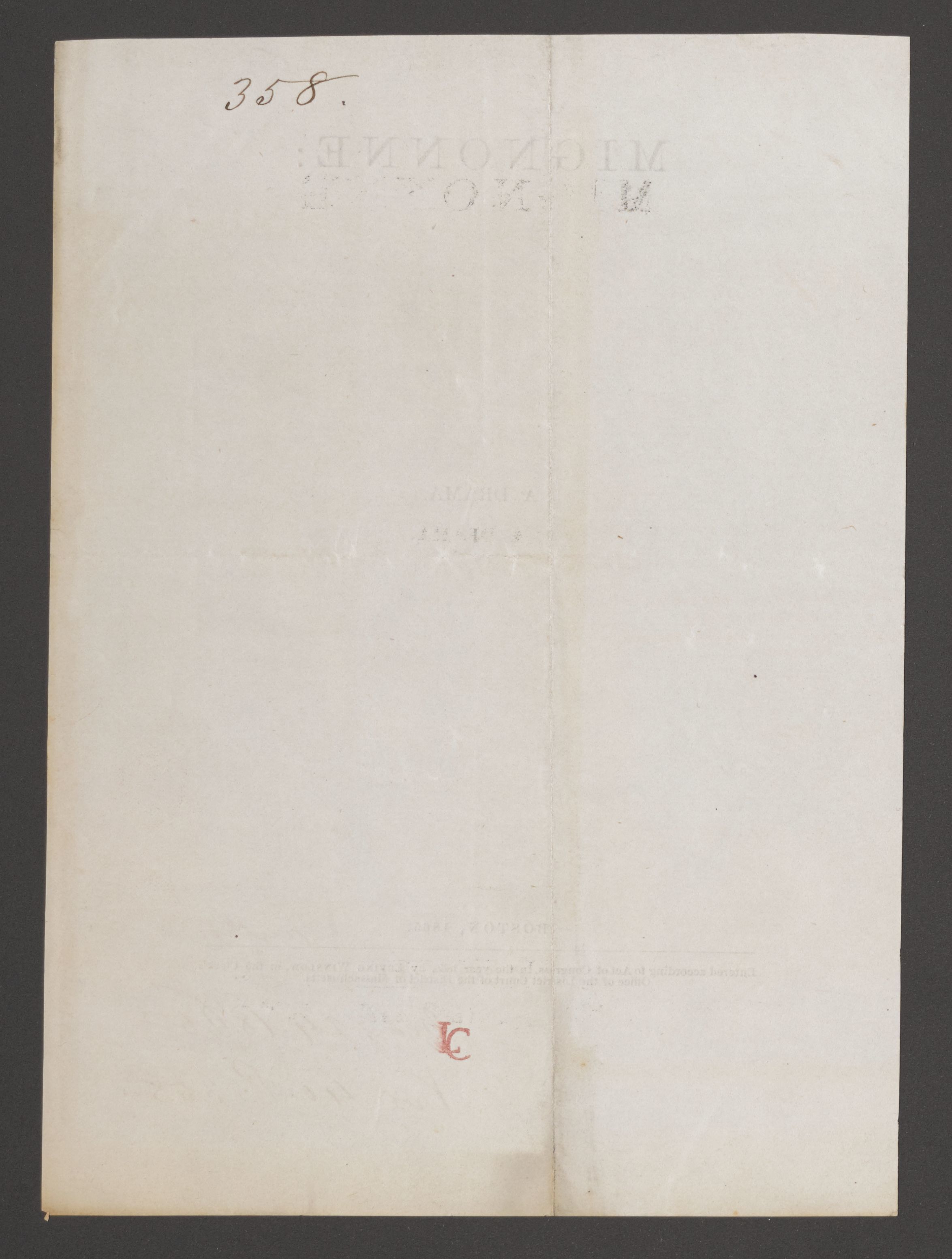 Scanned image of the current content page