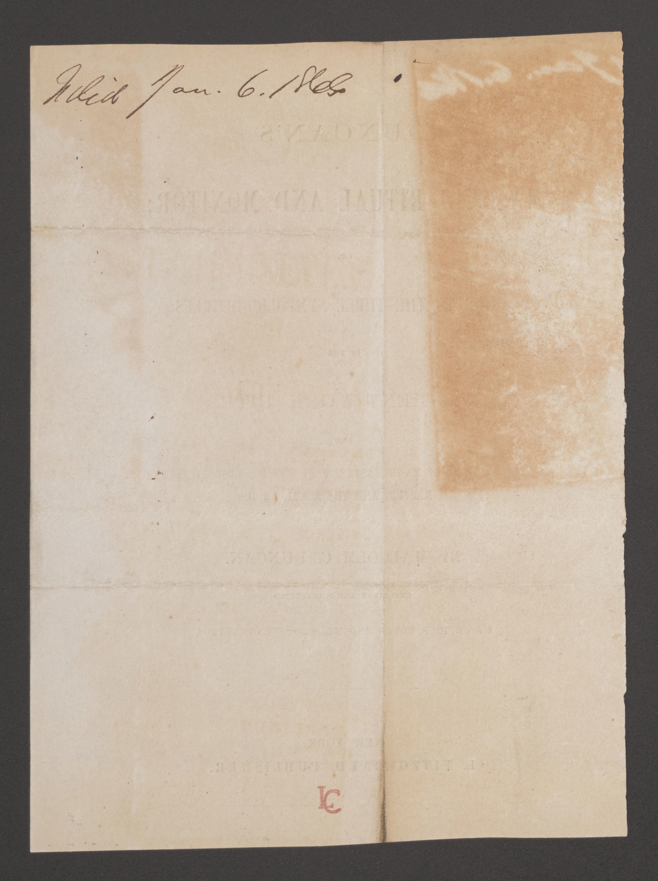Scanned image of the current content page
