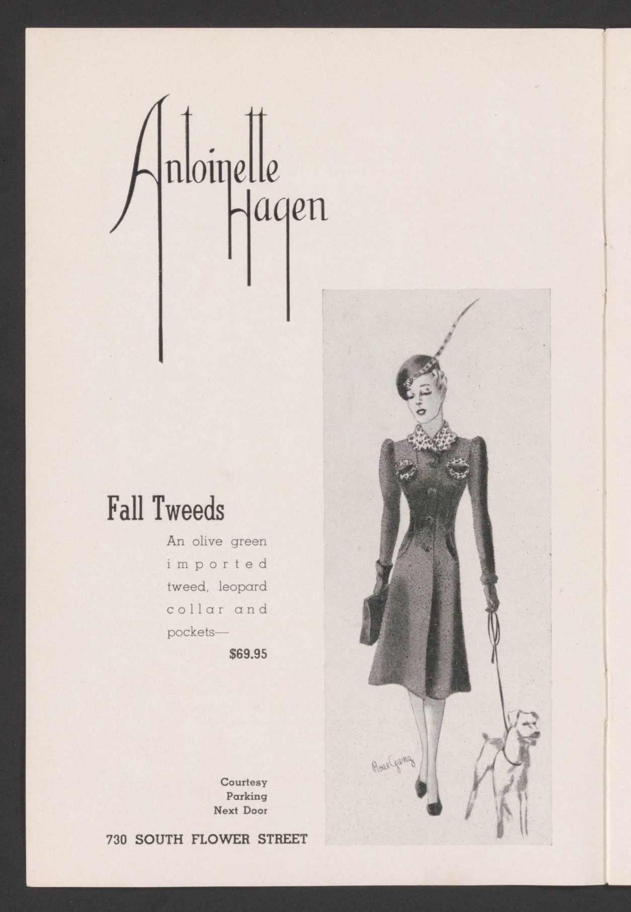 Scanned image of the current content page