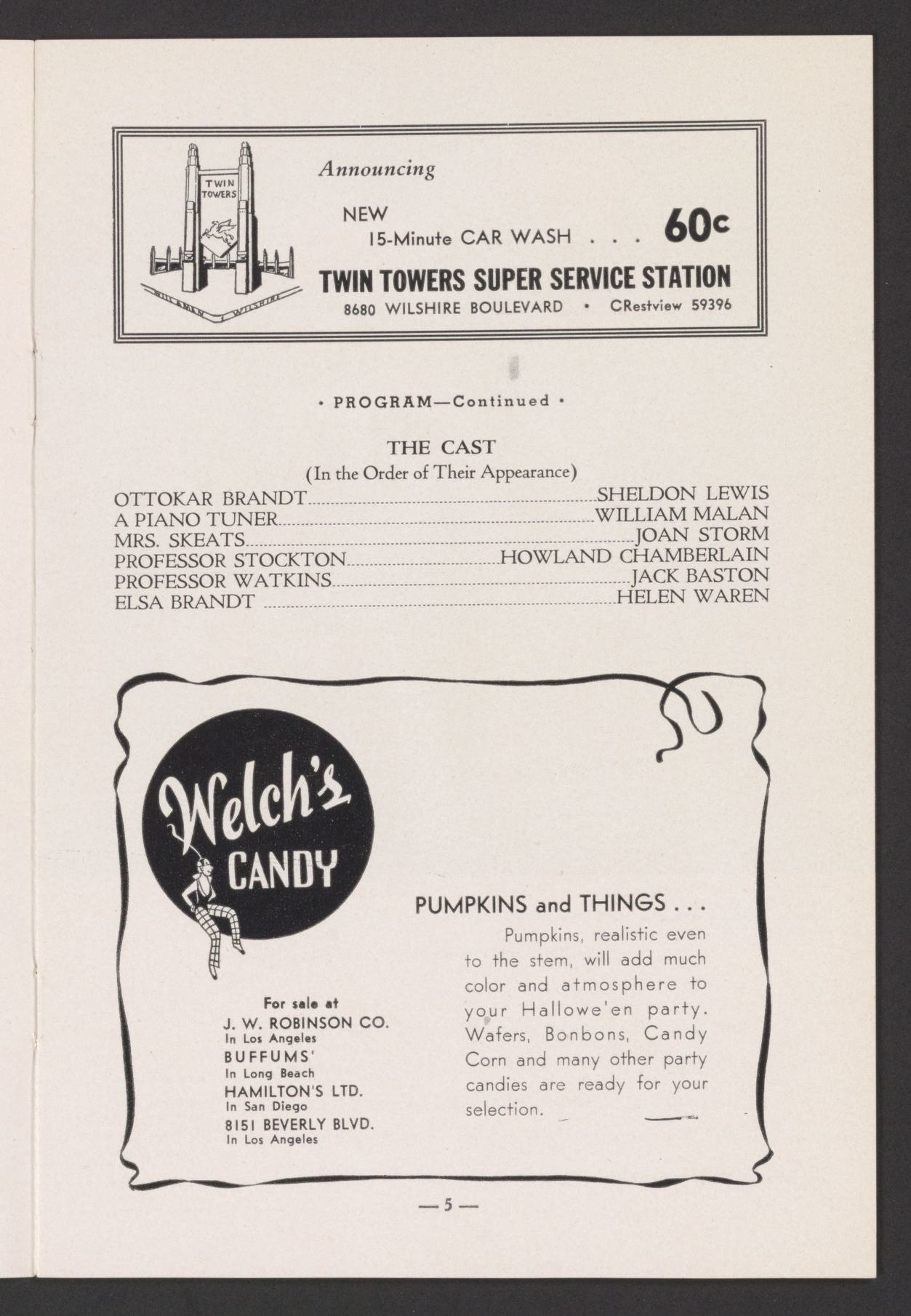 Scanned image of the current content page