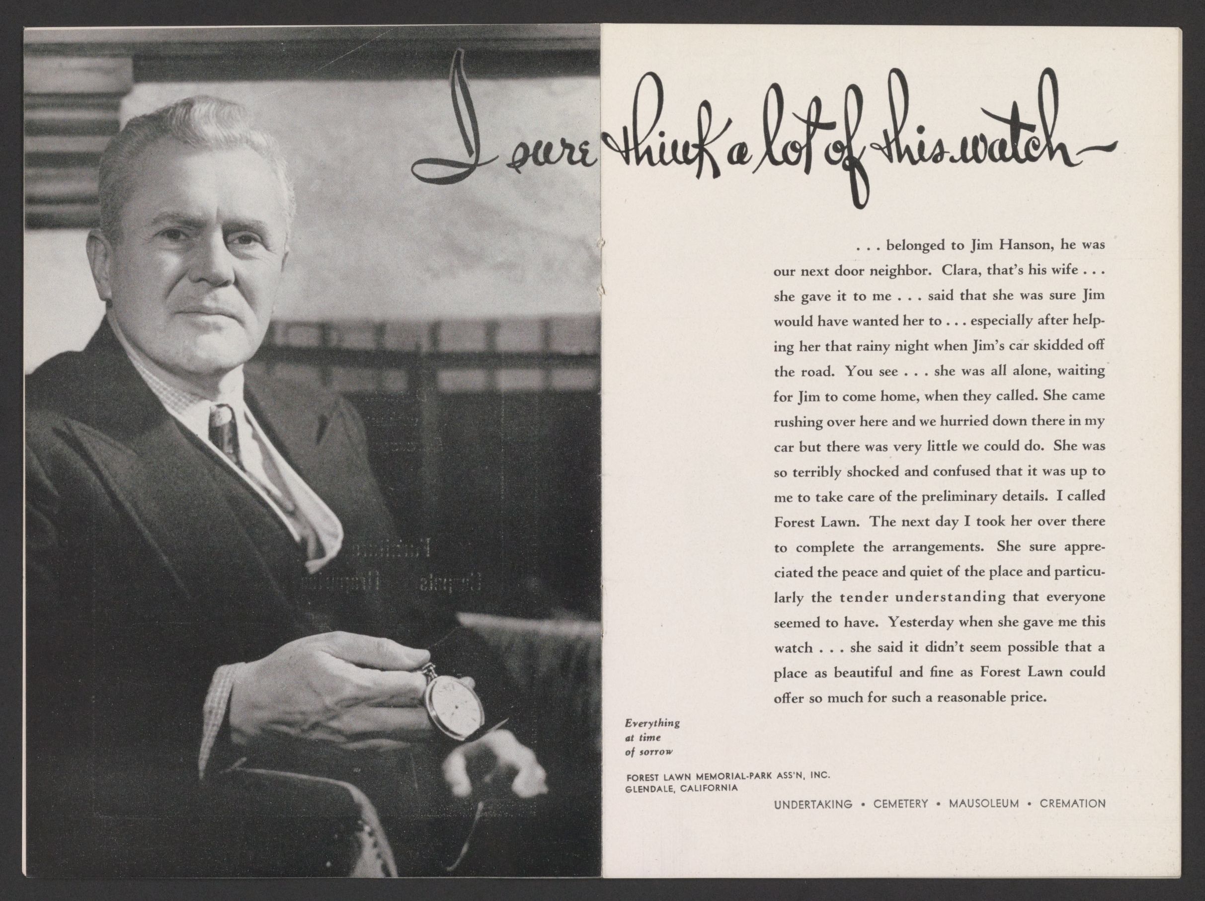 Scanned image of the current content page
