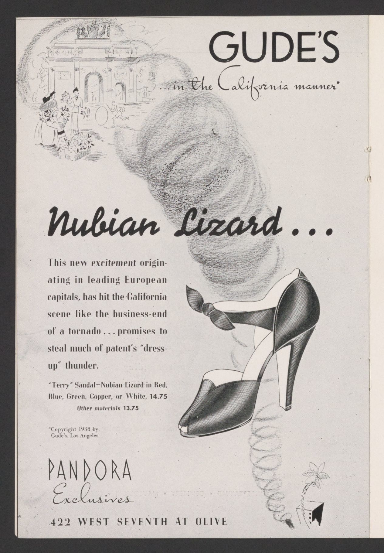 Scanned image of the current content page