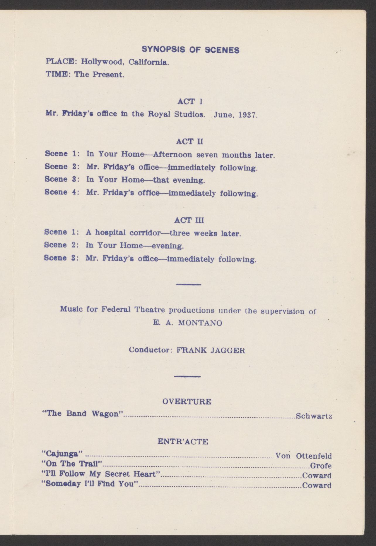 Scanned image of the current content page