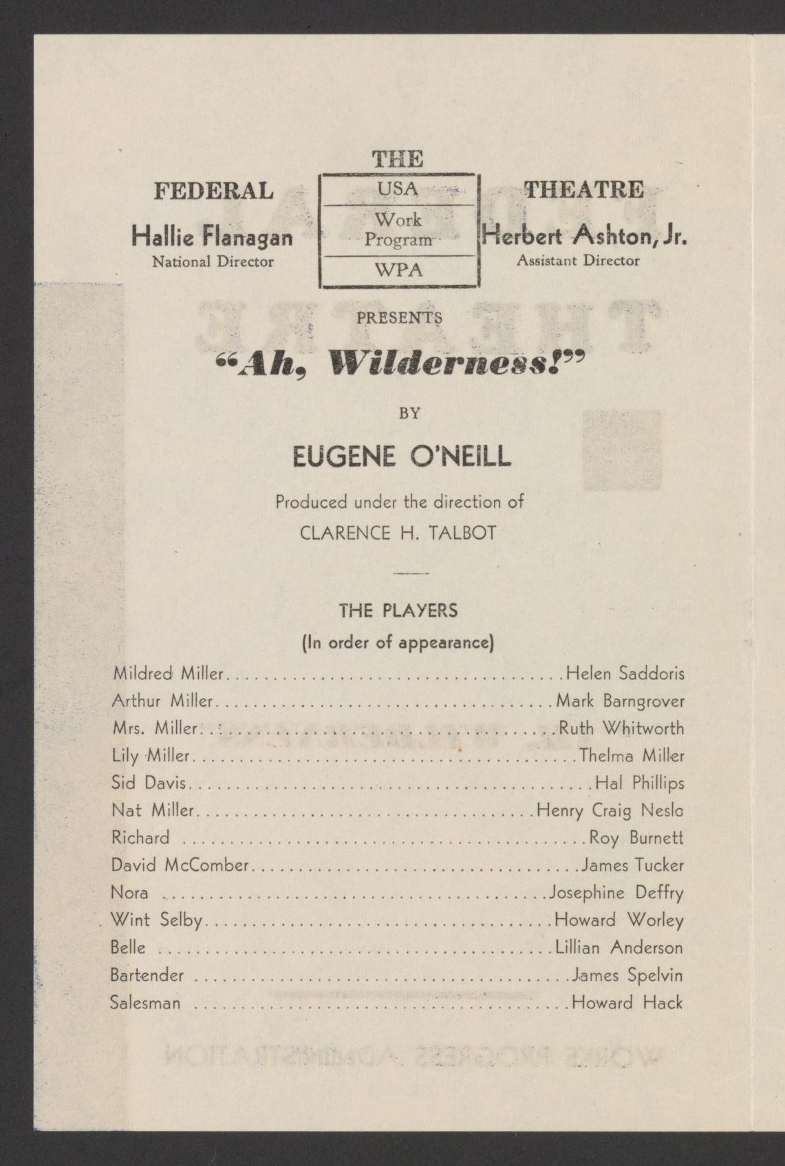 Scanned image of the current content page