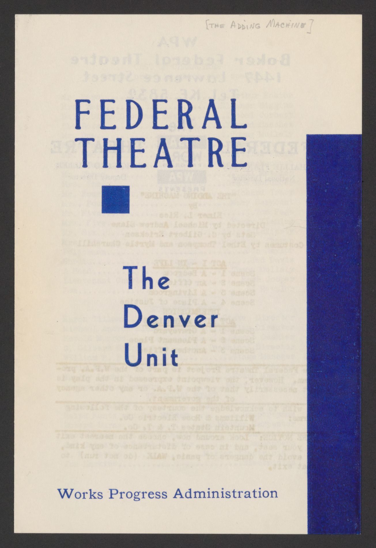 Scanned image of the current content page