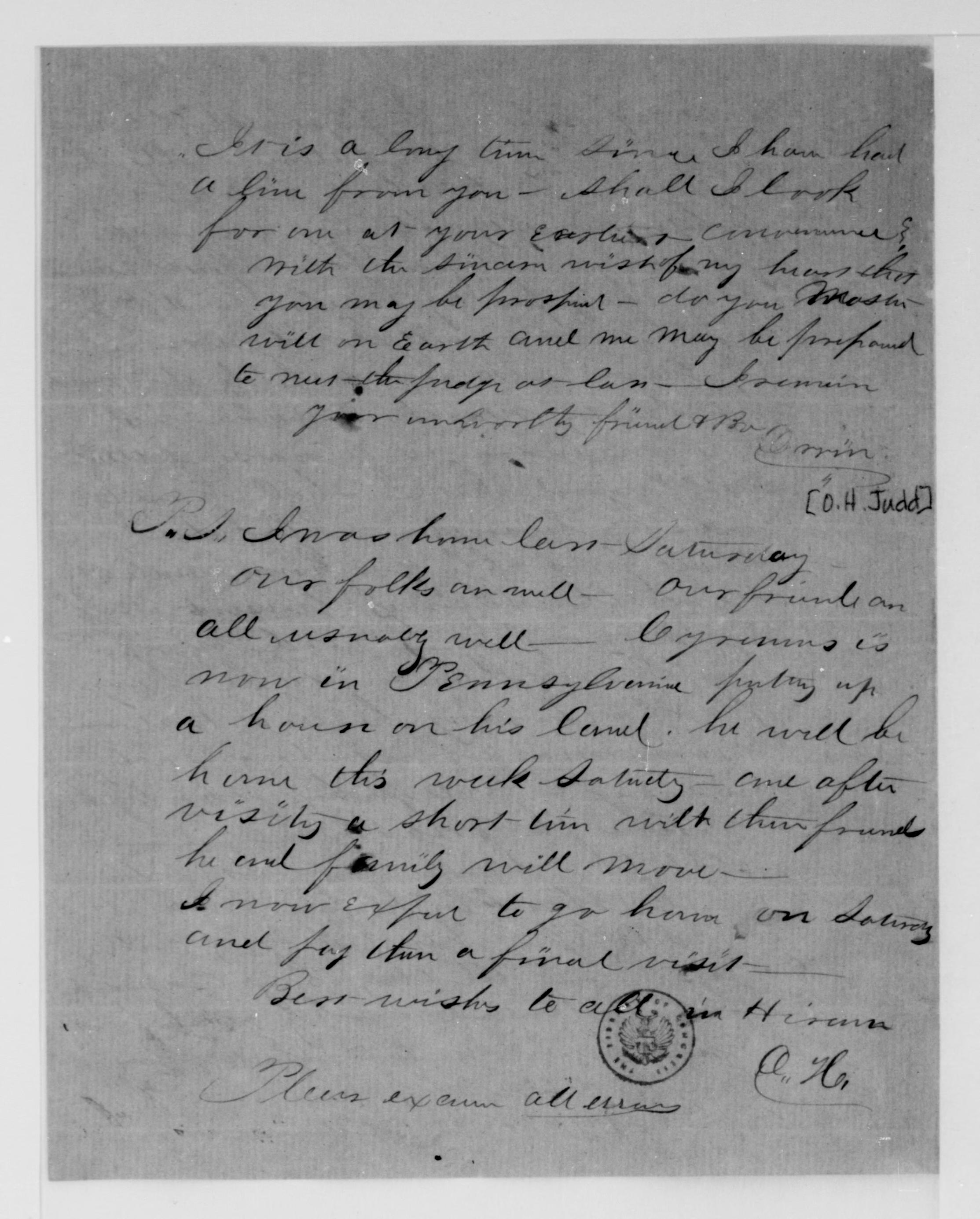 Scanned image of the current content page