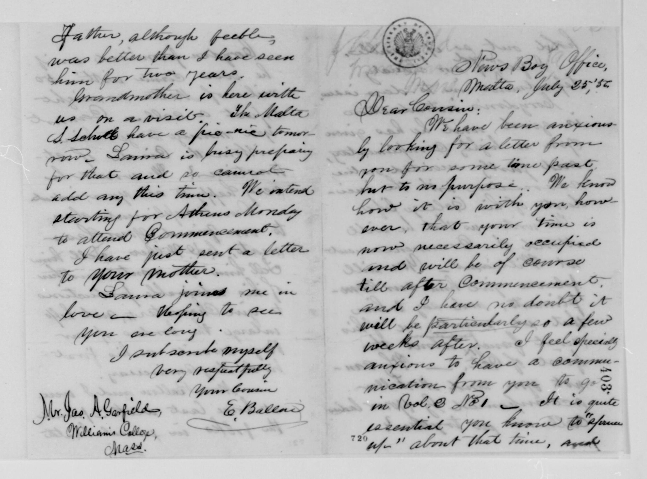 Scanned image of the current content page