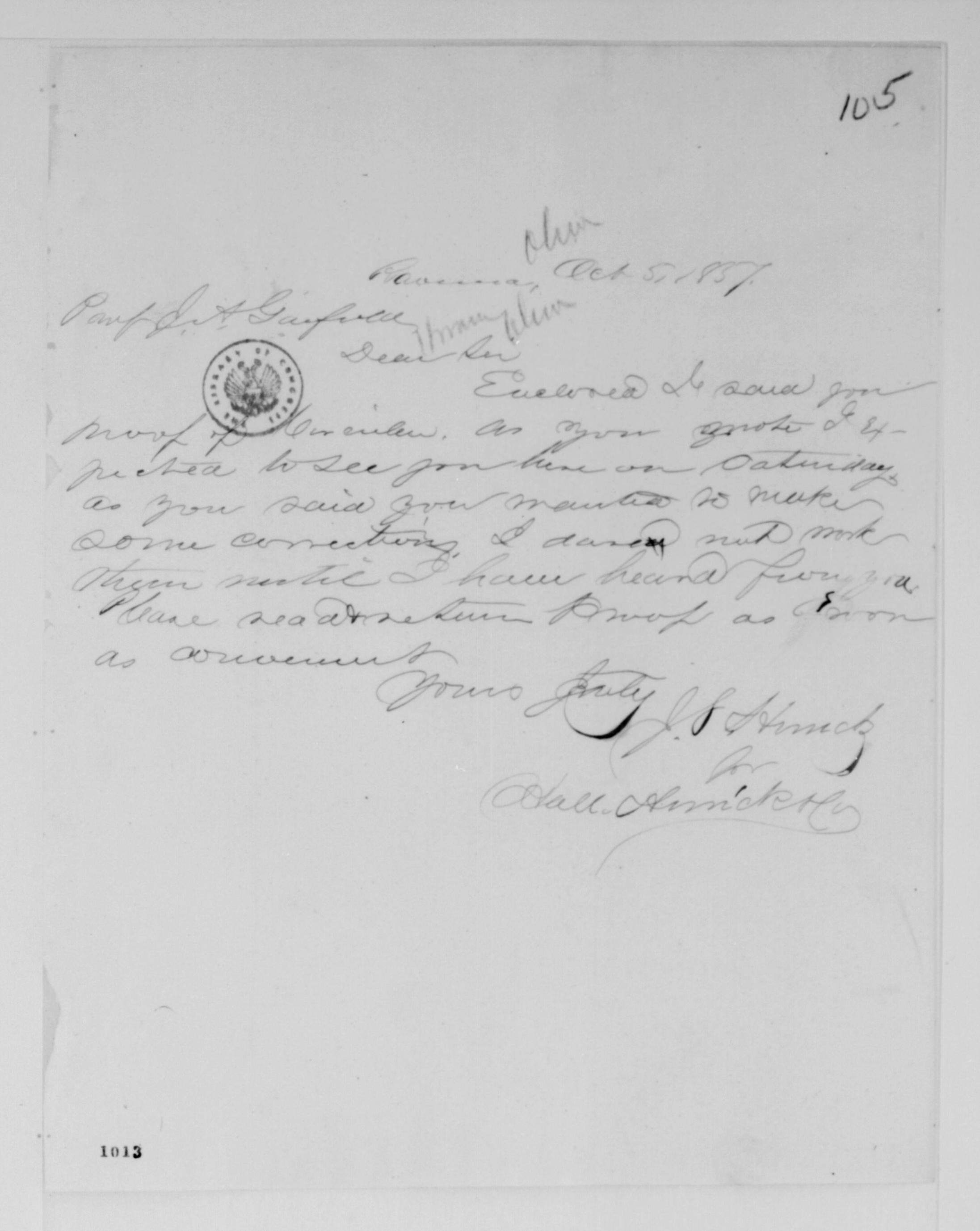 Scanned image of the current content page