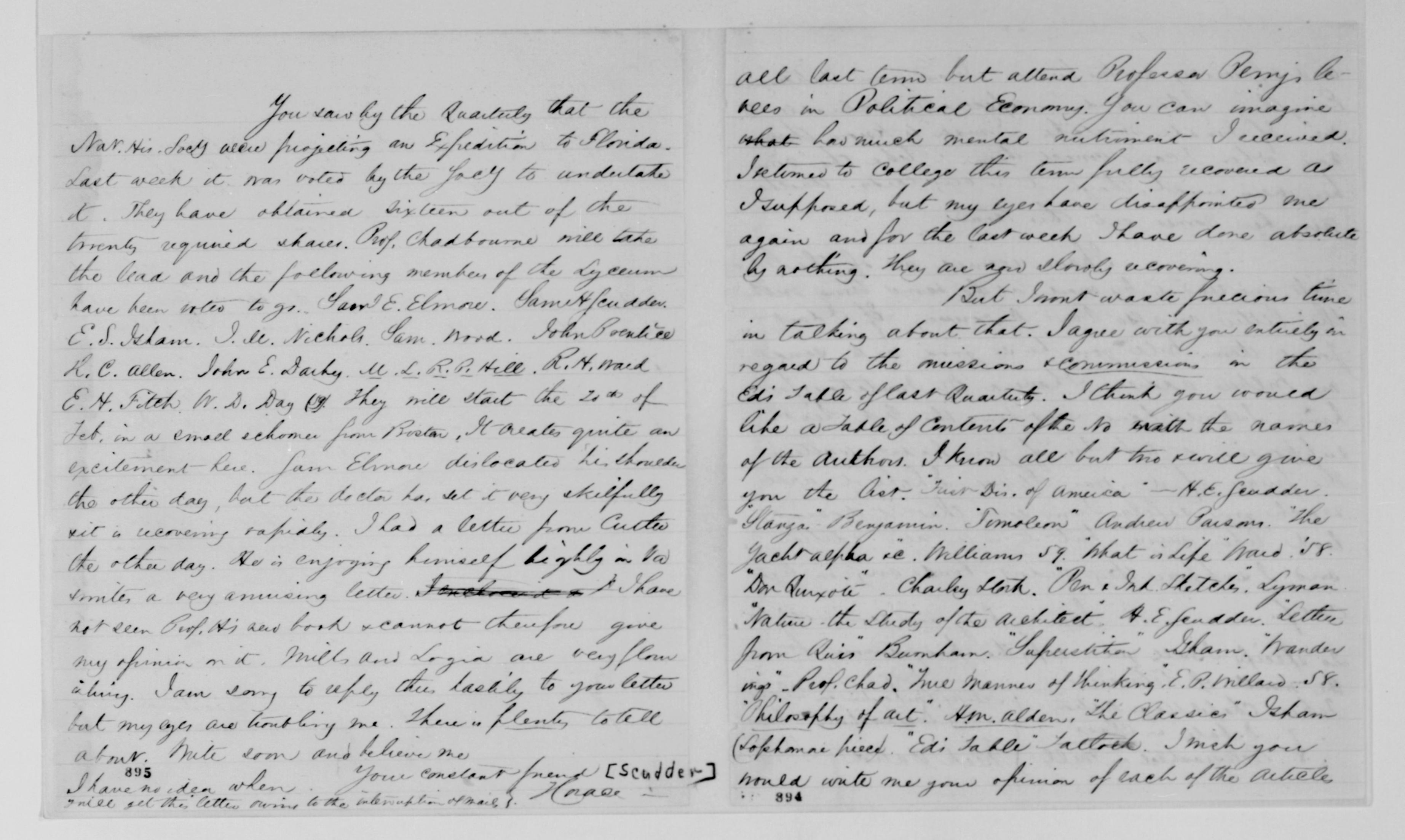 Scanned image of the current content page
