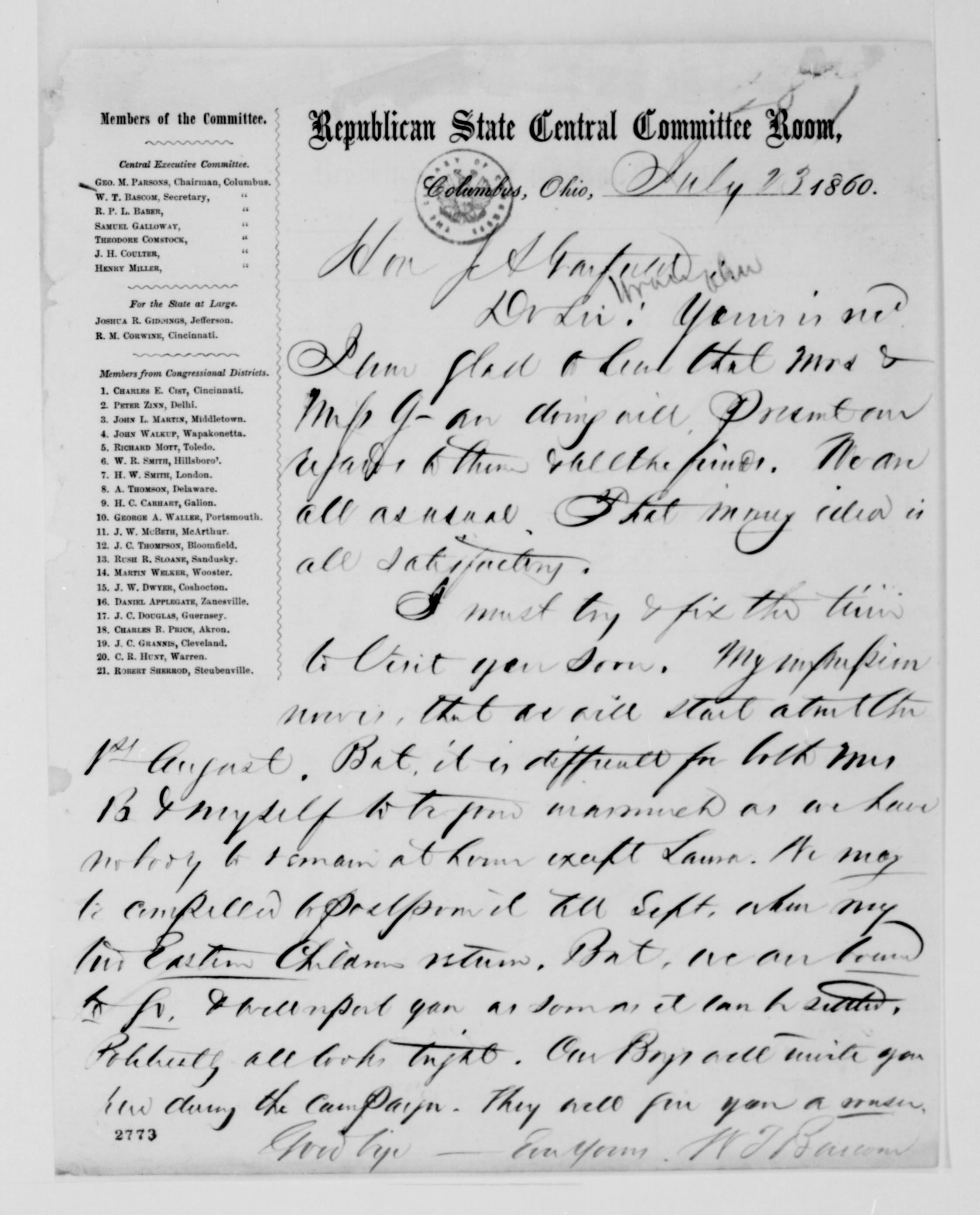 Scanned image of the current content page