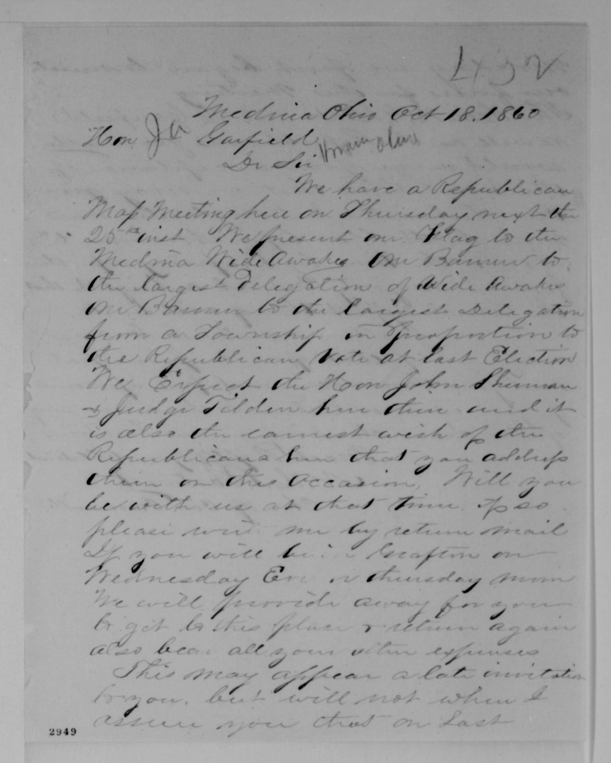 Scanned image of the current content page