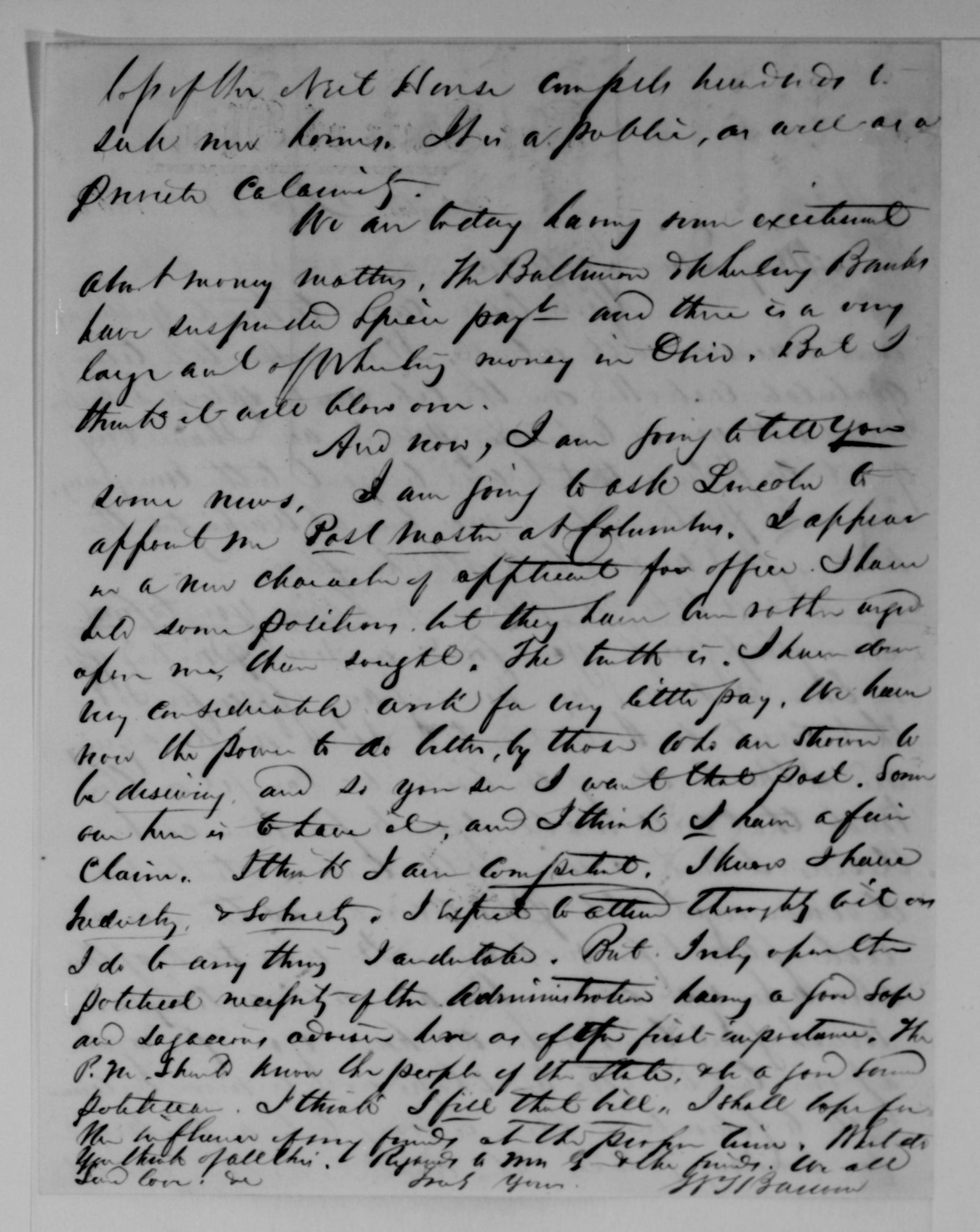 Scanned image of the current content page