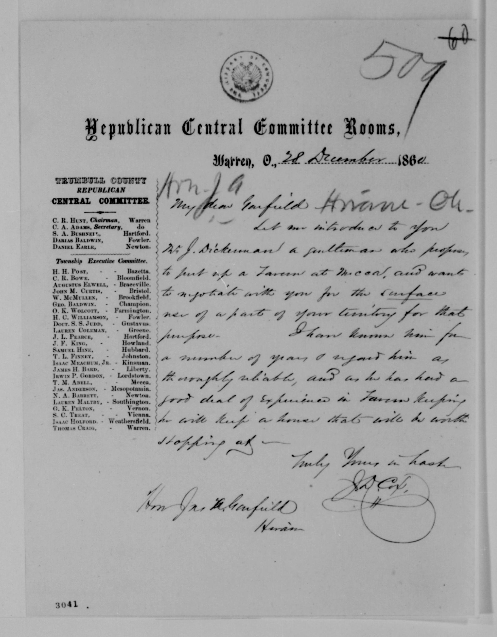 Scanned image of the current content page